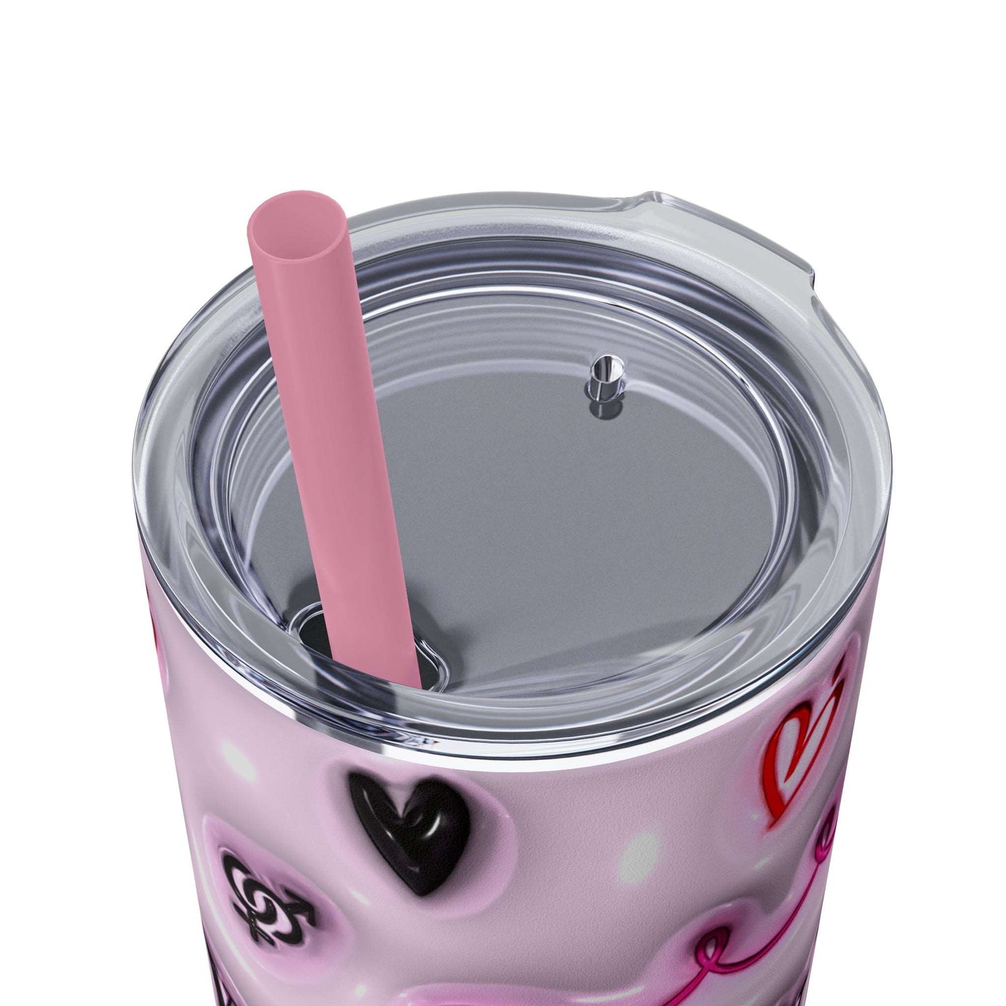 Valentine's Day Dirty Thoughts Skinny Tumbler