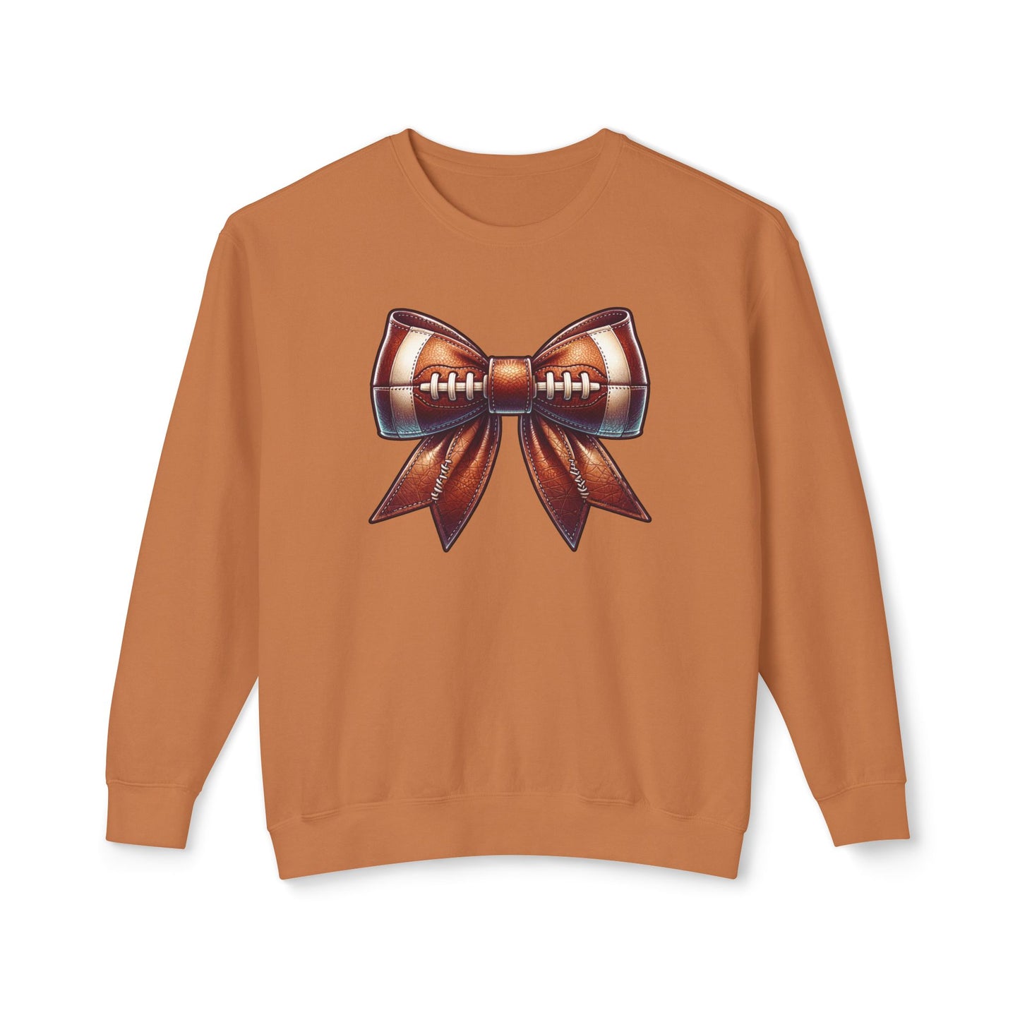 Football Bow Woman's Hoodie, Football Game Wear