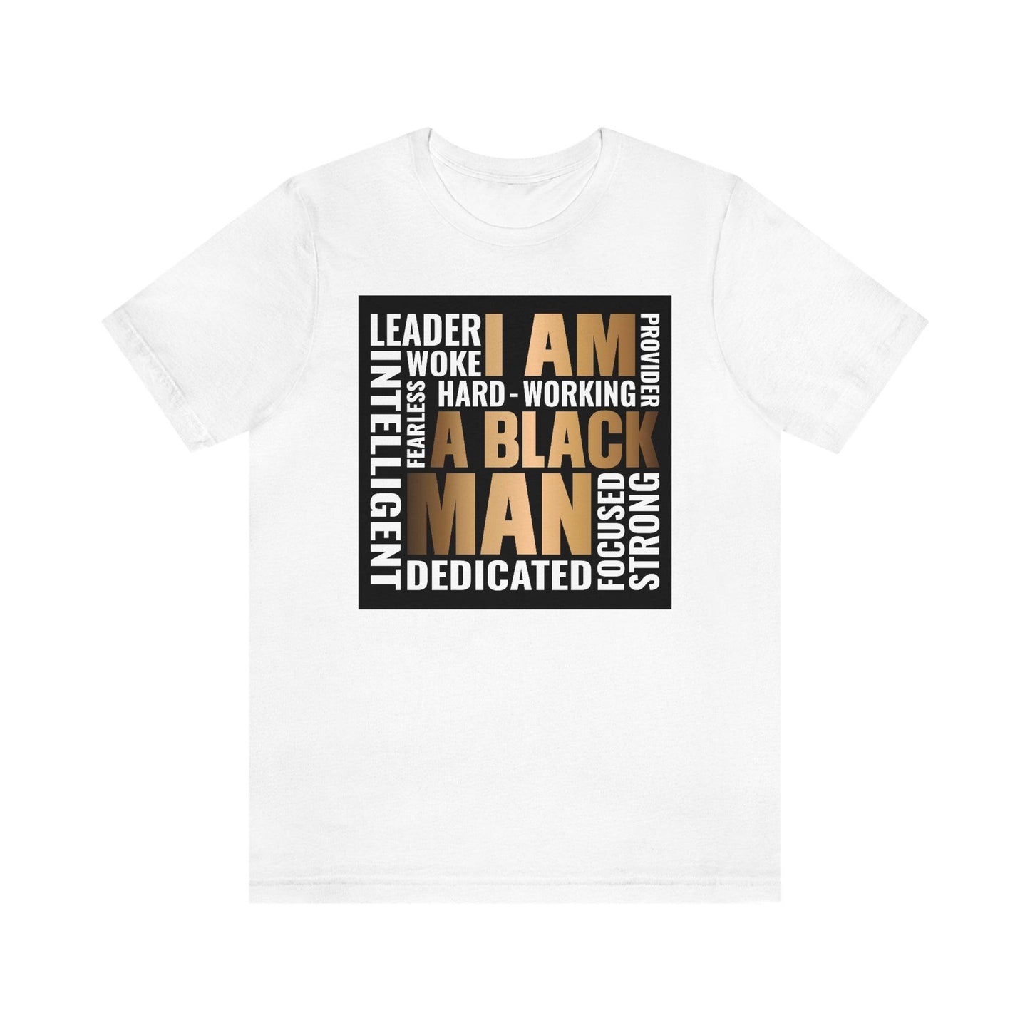 I'm A Black Man Tshirt Jersey Short Sleeve Tee - Brand63