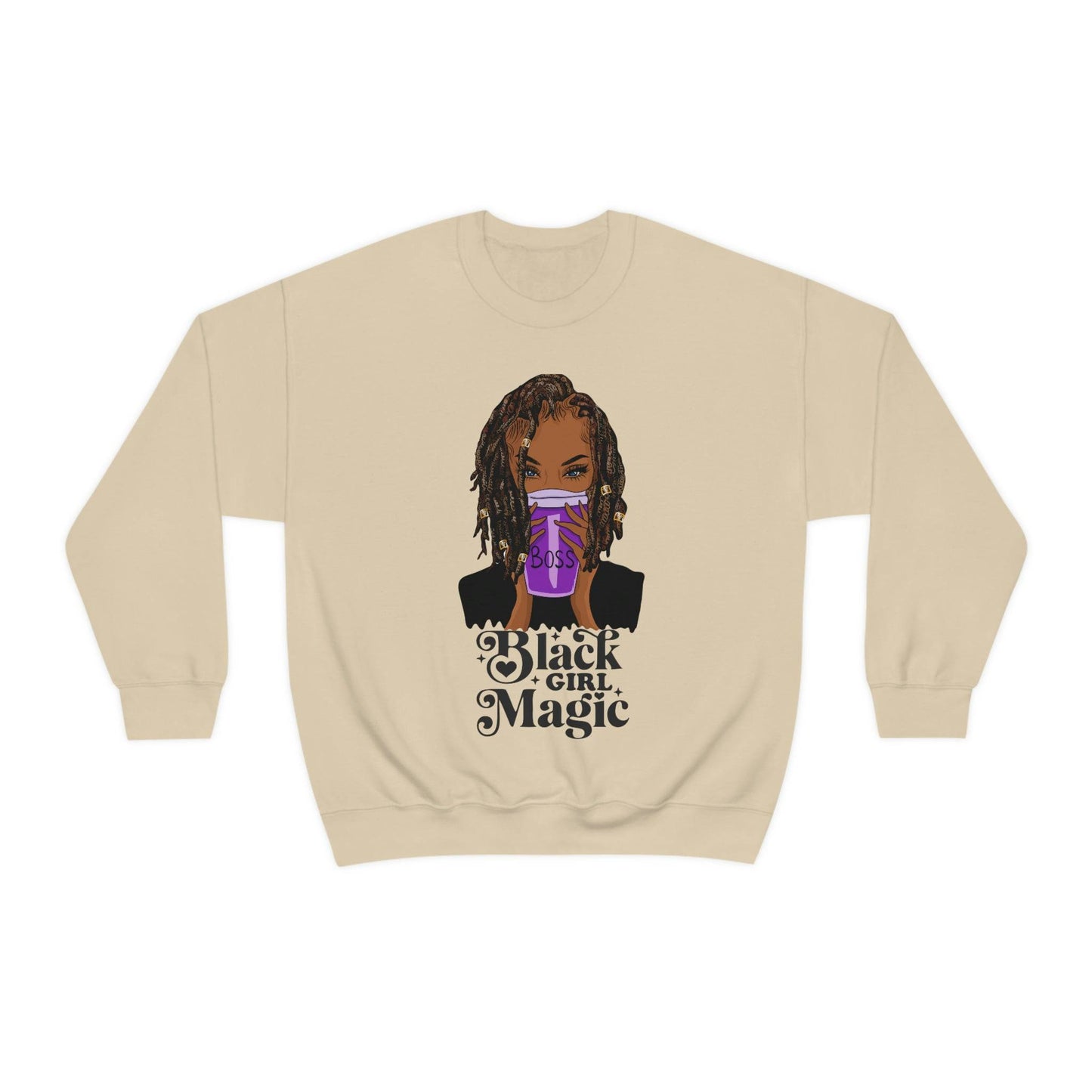 Bold and Empowering Black Girl Magic Sweatshirts for Women - Brand63