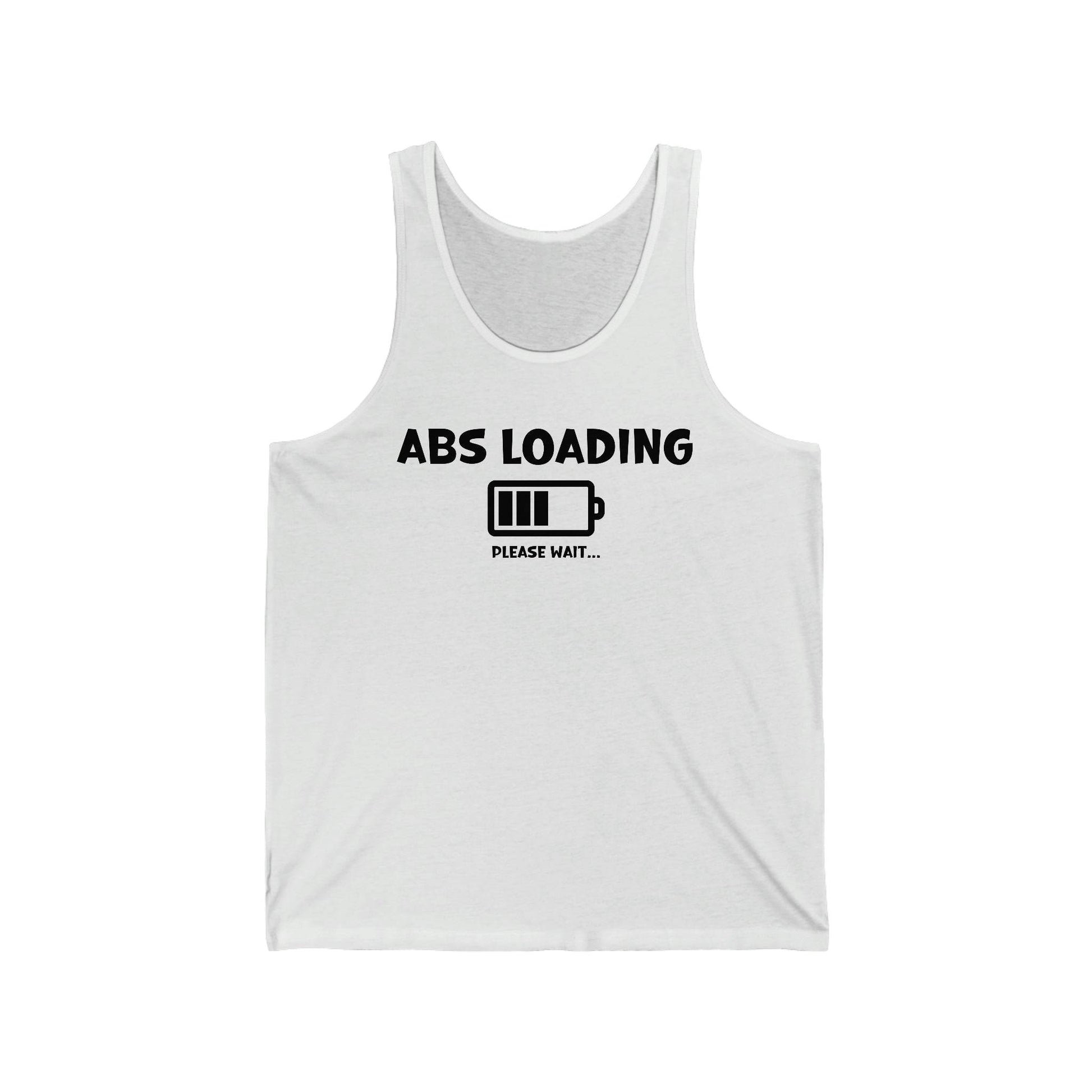 WORKOUT GEAR, "ABS LOADING"  GRAPHIC TANK TOP - Brand63