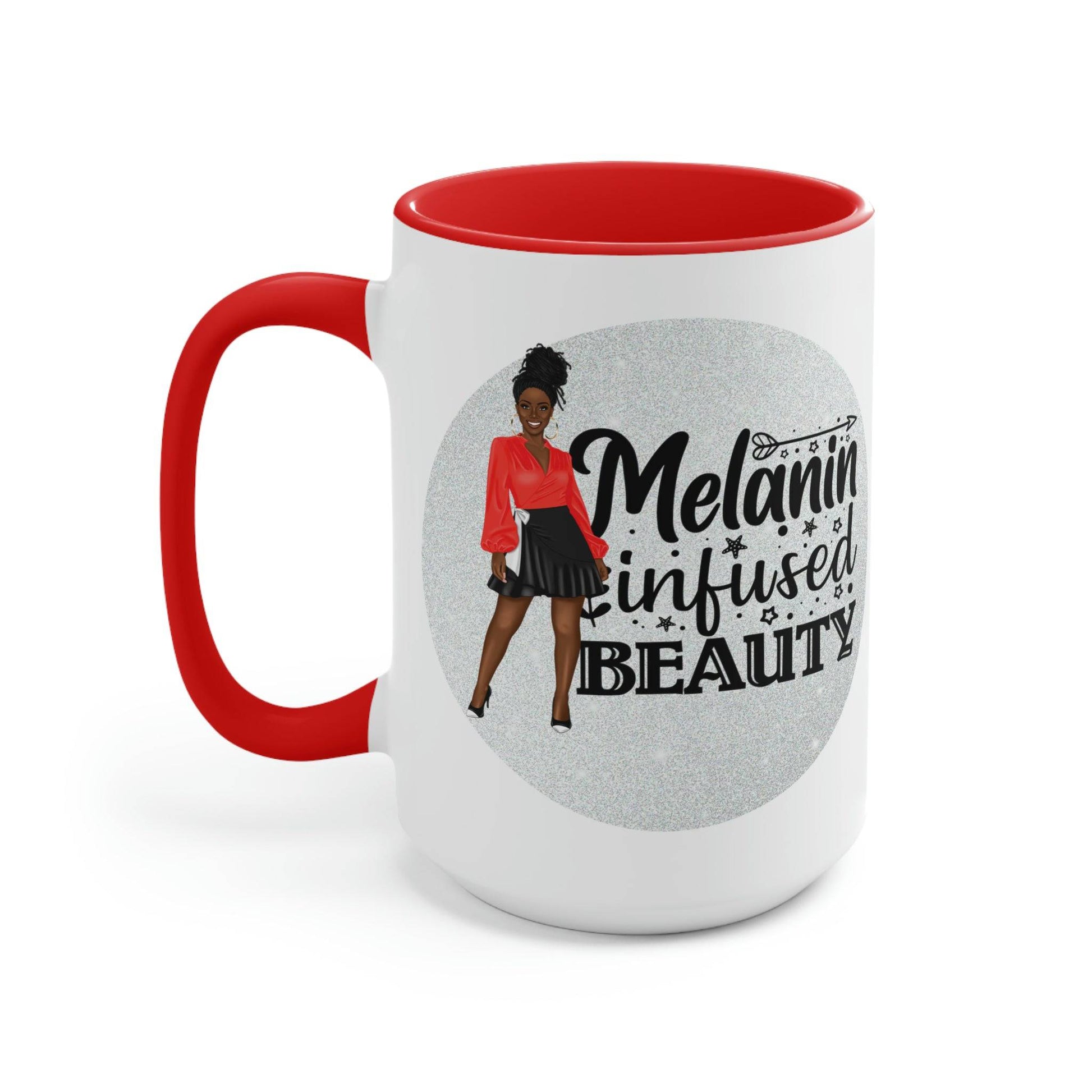 Celebrate Black History Month Mug , Black Pride and Daily Affirmations 15oz  Ceramic Coffee Mug  | Coffee Lovers | Tea Lover | Coffee Bar Decor - Brand63