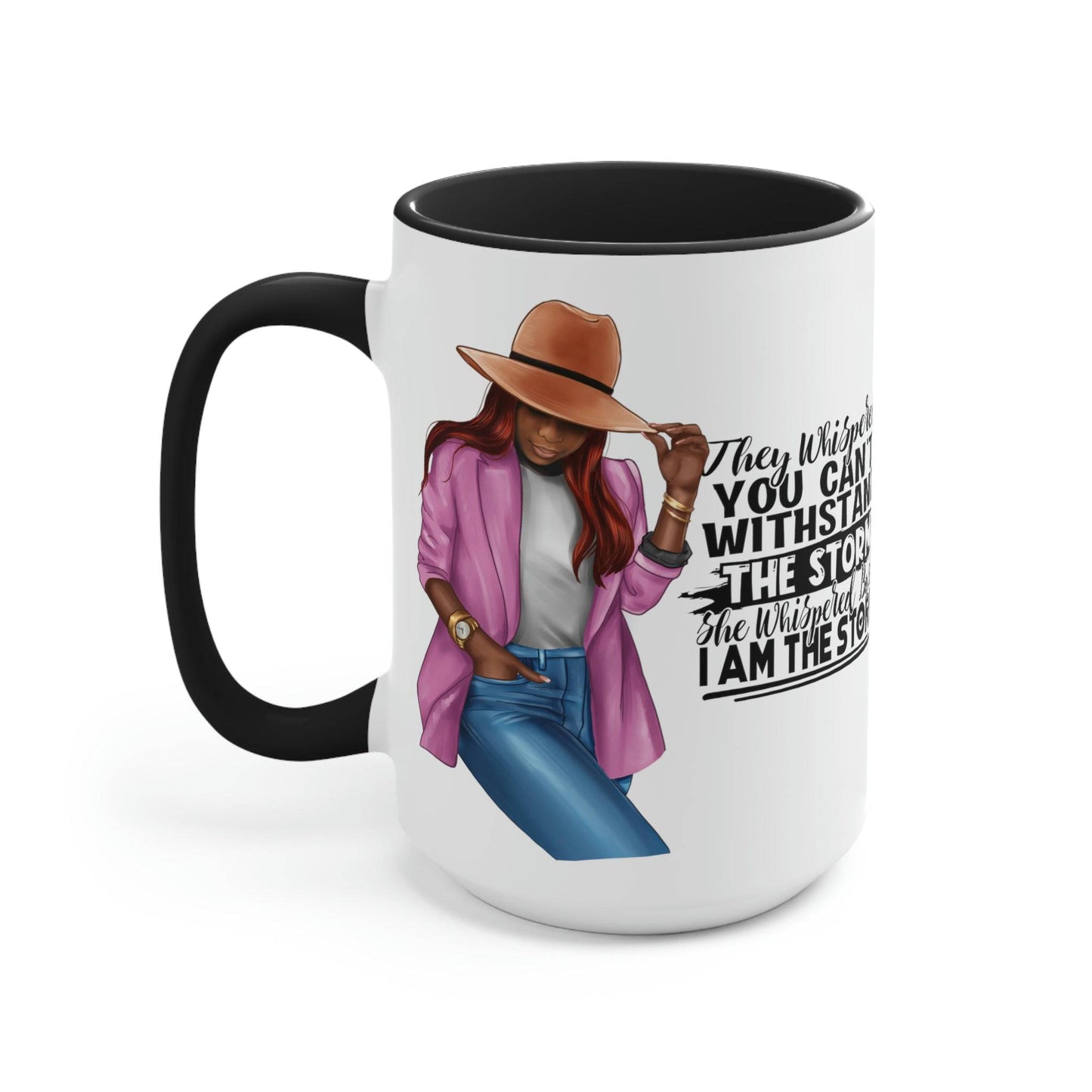 Celebrate Black History Month Mug , Black Pride and Daily Affirmations 15oz  Ceramic Coffee Mug  | Coffee Lovers | Tea Lover | Coffee Bar Decor - Brand63