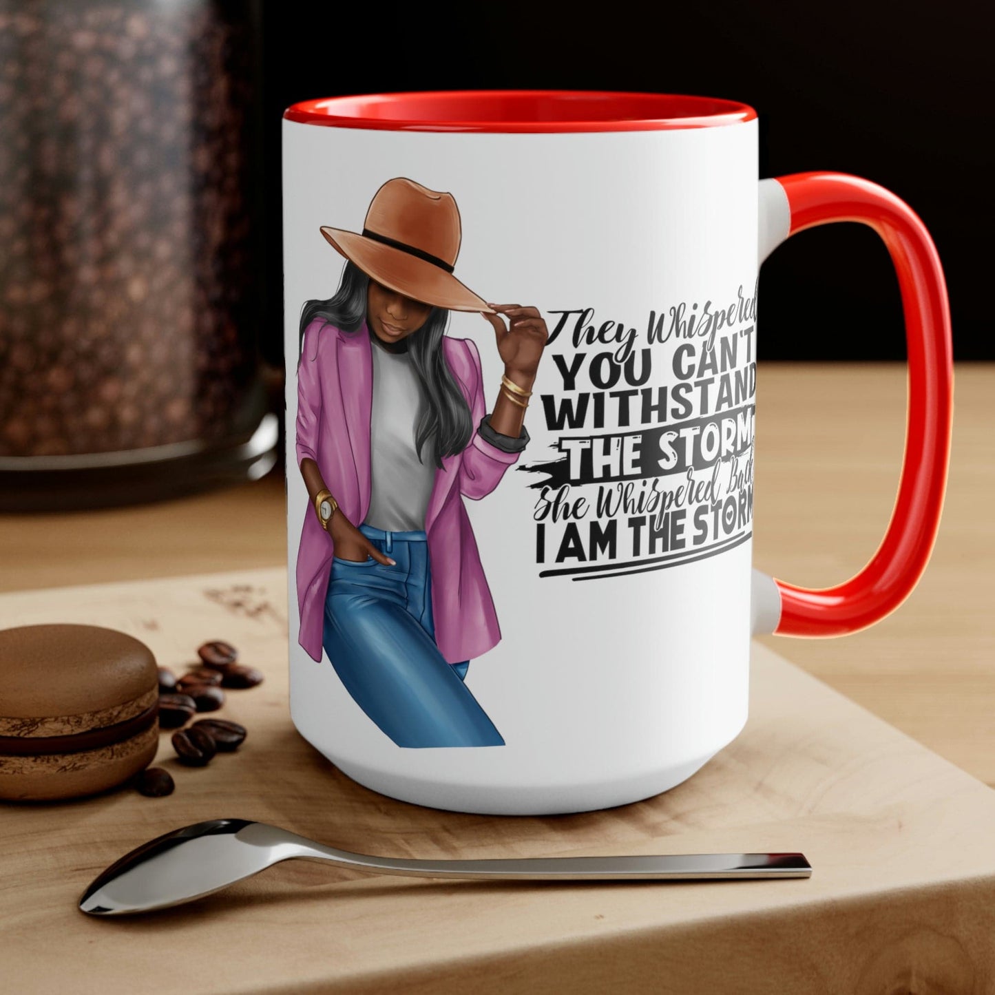 Celebrate Black History Month Mug , Black Pride and Daily Affirmations 15oz  Ceramic Coffee Mug  | Coffee Lovers | Tea Lover | Coffee Bar Decor - Brand63