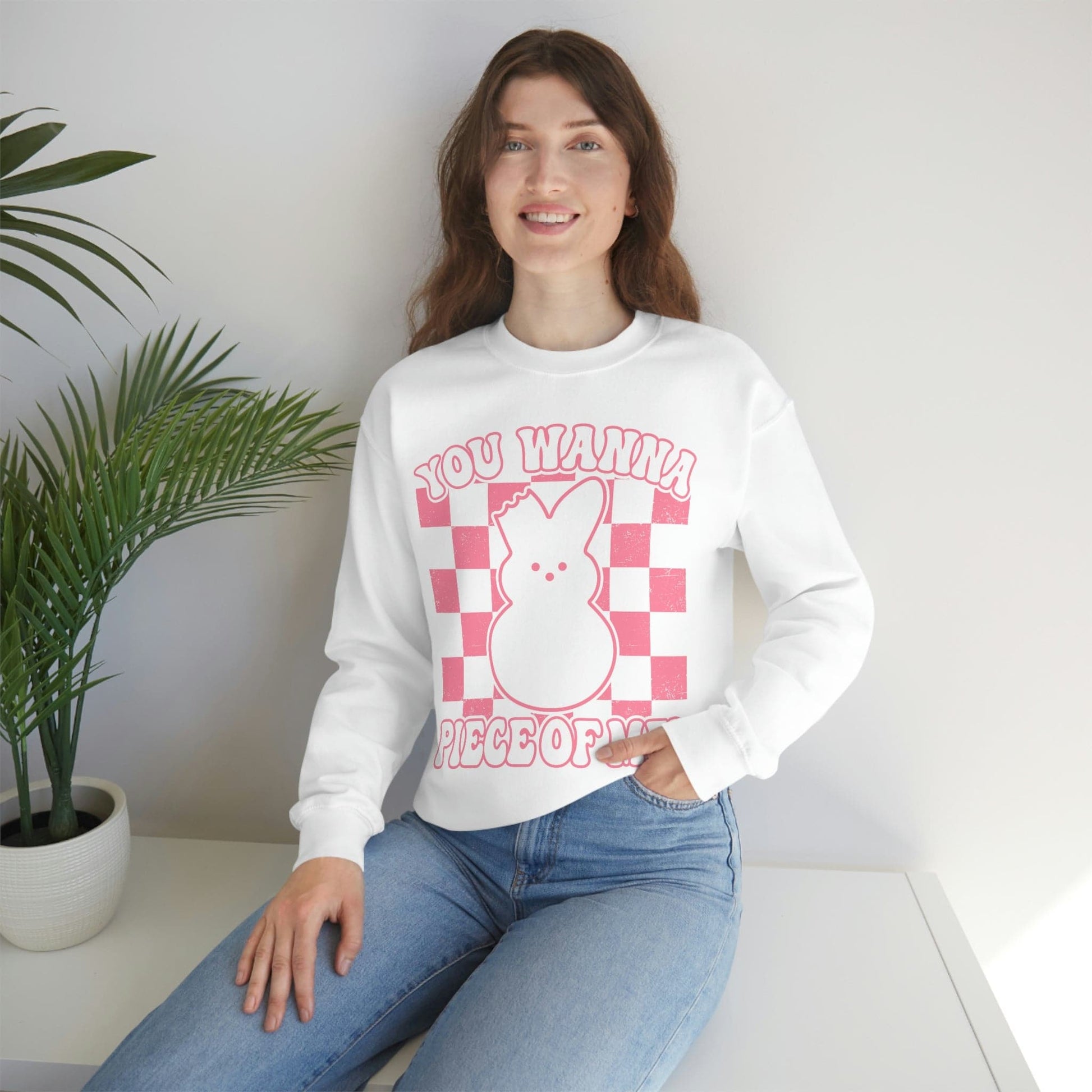 Easter Peeps, Adult Sweatshirt (PINK PEEPS) - Brand63