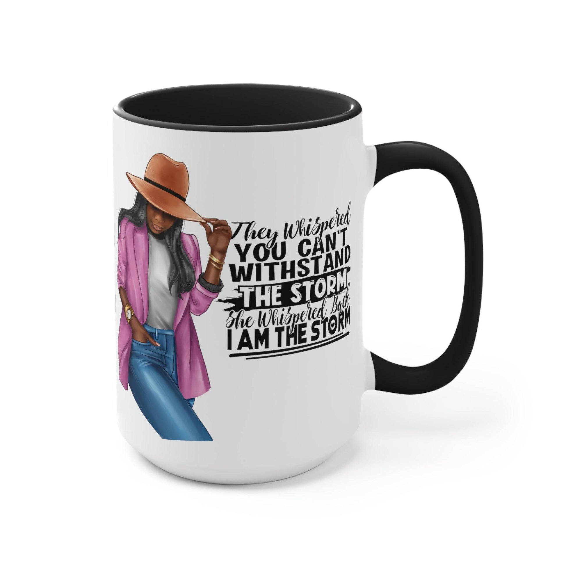 Celebrate Black History Month Mug , Black Pride and Daily Affirmations 15oz  Ceramic Coffee Mug  | Coffee Lovers | Tea Lover | Coffee Bar Decor - Brand63