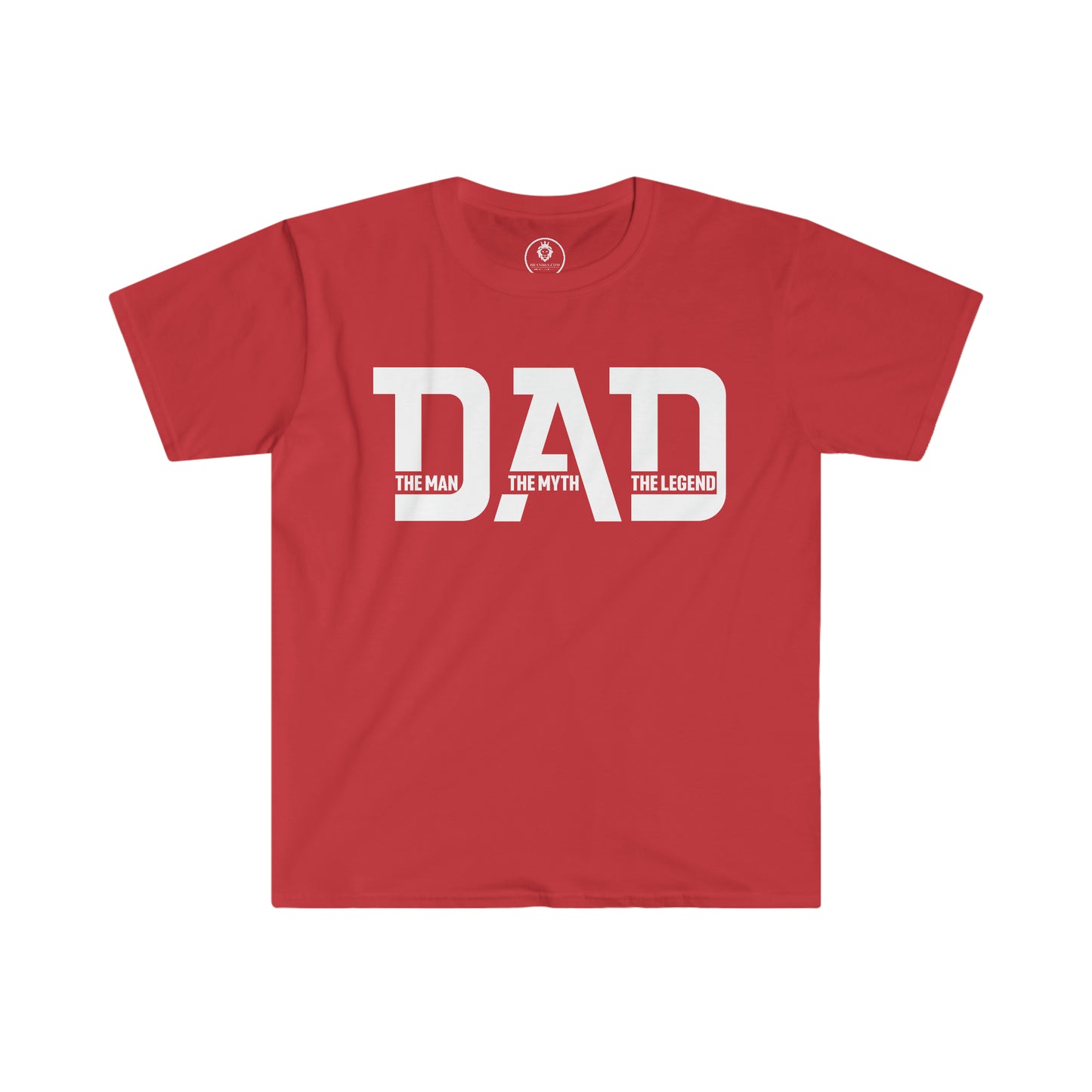 Father's Day T-Shirt | DAD, The Man The Myth The Legend |  Soft-Style 100% Cotton Shirt - Brand63