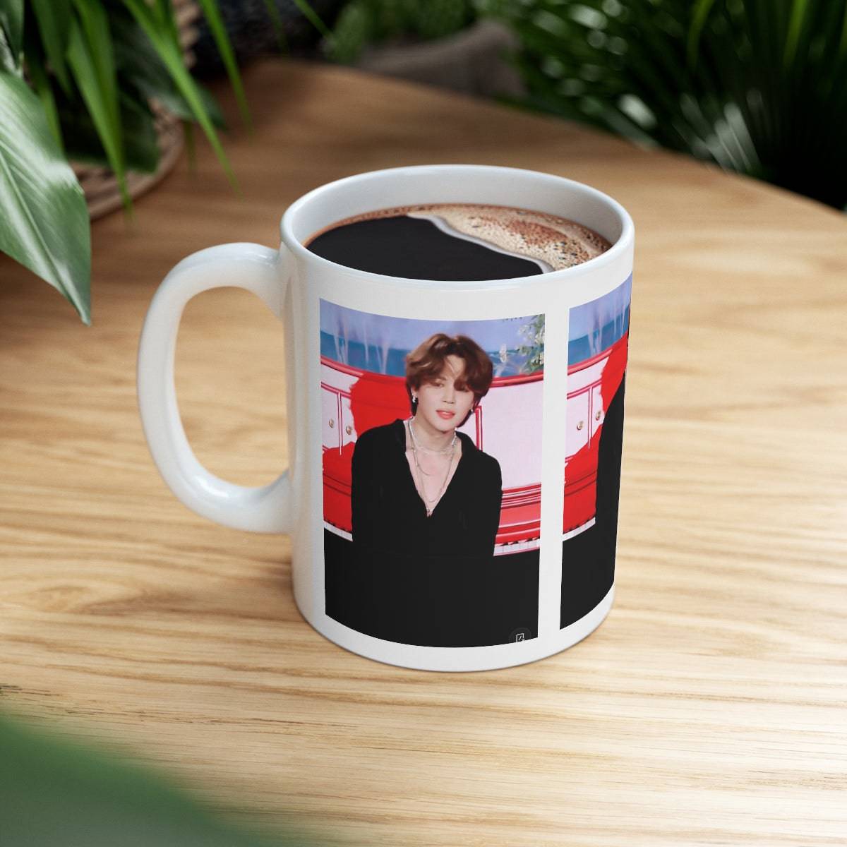 SALE Ceramic Mug - BTS JIMIN Mug, coffee, coffee lover, cup, wedding gift, Christmas Gift, Holiday Gift, Birthday gift, Tea Mug, Bangtan - Brand63