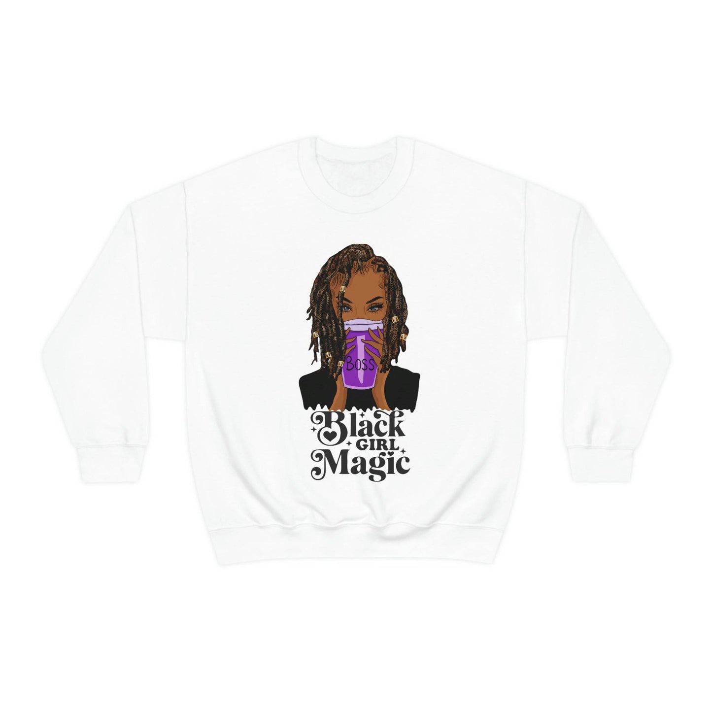 Bold and Empowering Black Girl Magic Sweatshirts for Women - Brand63