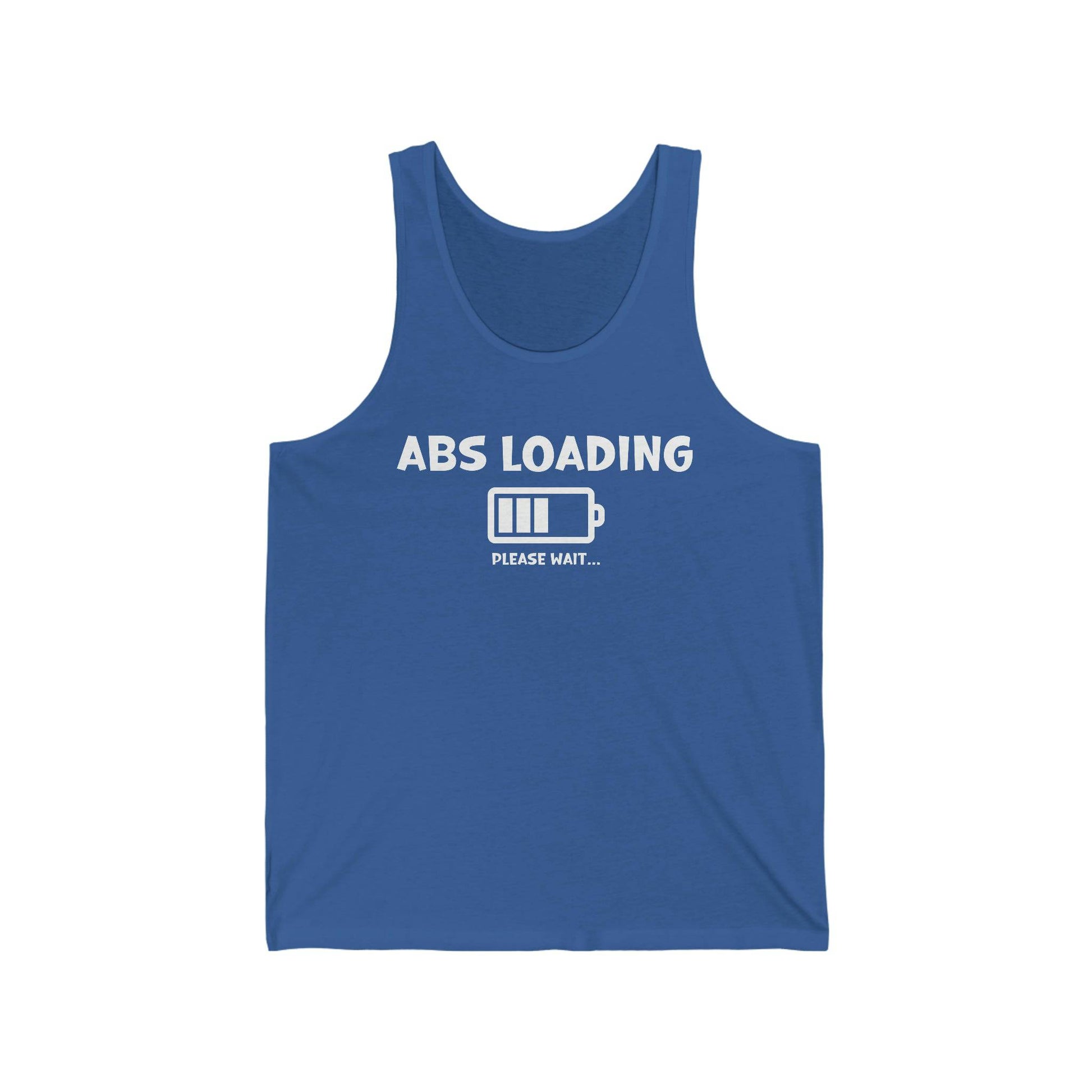 WORKOUT GEAR, "ABS LOADING"  GRAPHIC TANK TOP - Brand63