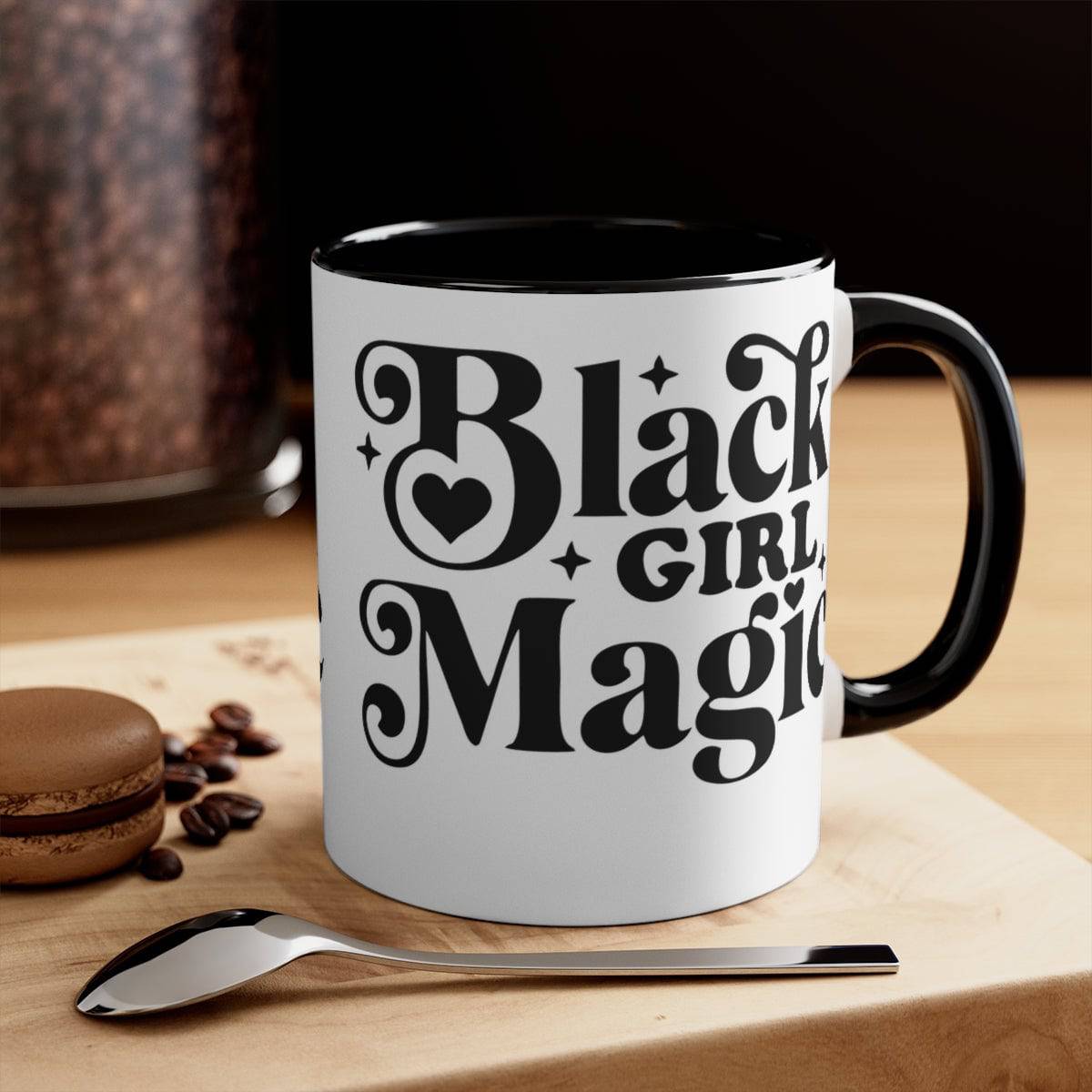 Black Girl Magic  Mug, coffee, coffee lover, drinking cup,  Gift, Birthday Gift, African American Girl - Brand63