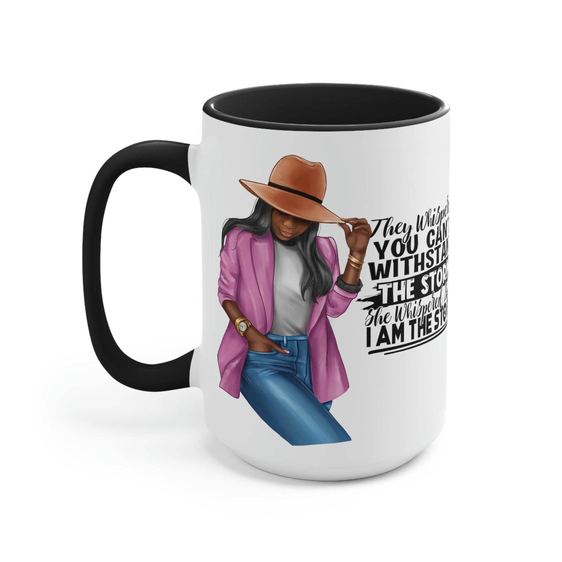 Celebrate Black History Month Mug , Black Pride and Daily Affirmations 15oz  Ceramic Coffee Mug  | Coffee Lovers | Tea Lover | Coffee Bar Decor - Brand63