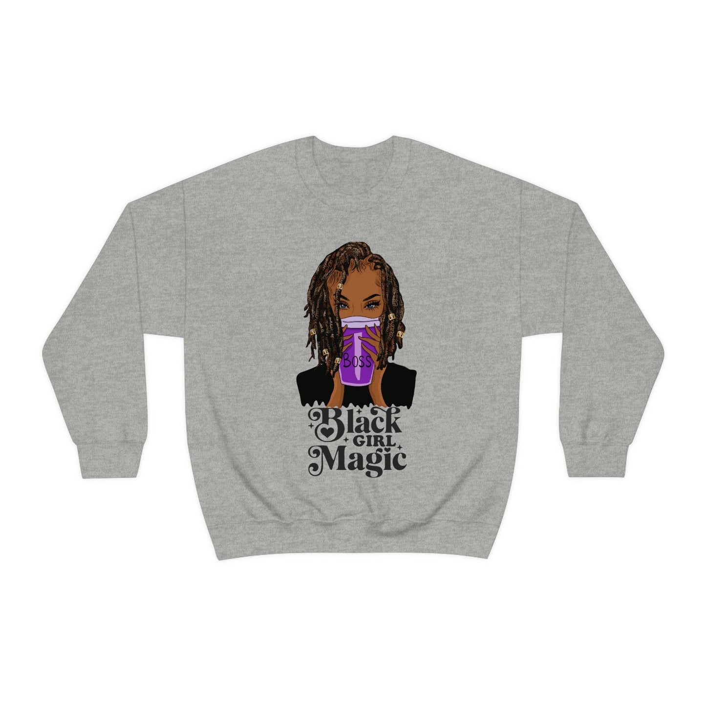 Bold and Empowering Black Girl Magic Sweatshirts for Women - Brand63