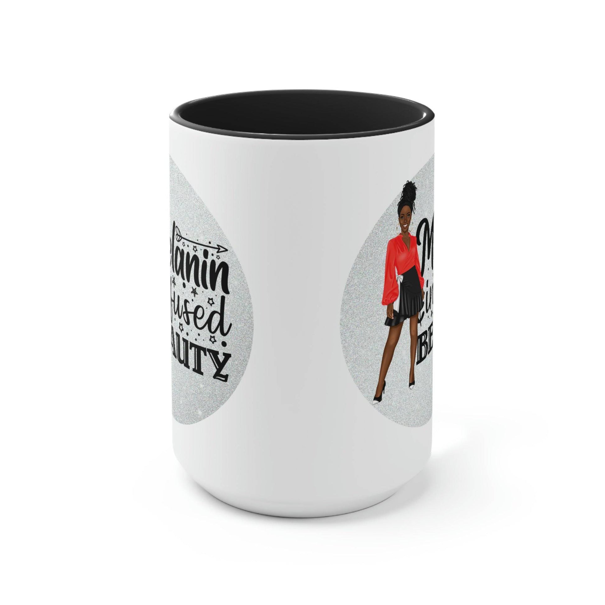 Celebrate Black History Month Mug , Black Pride and Daily Affirmations 15oz  Ceramic Coffee Mug  | Coffee Lovers | Tea Lover | Coffee Bar Decor - Brand63