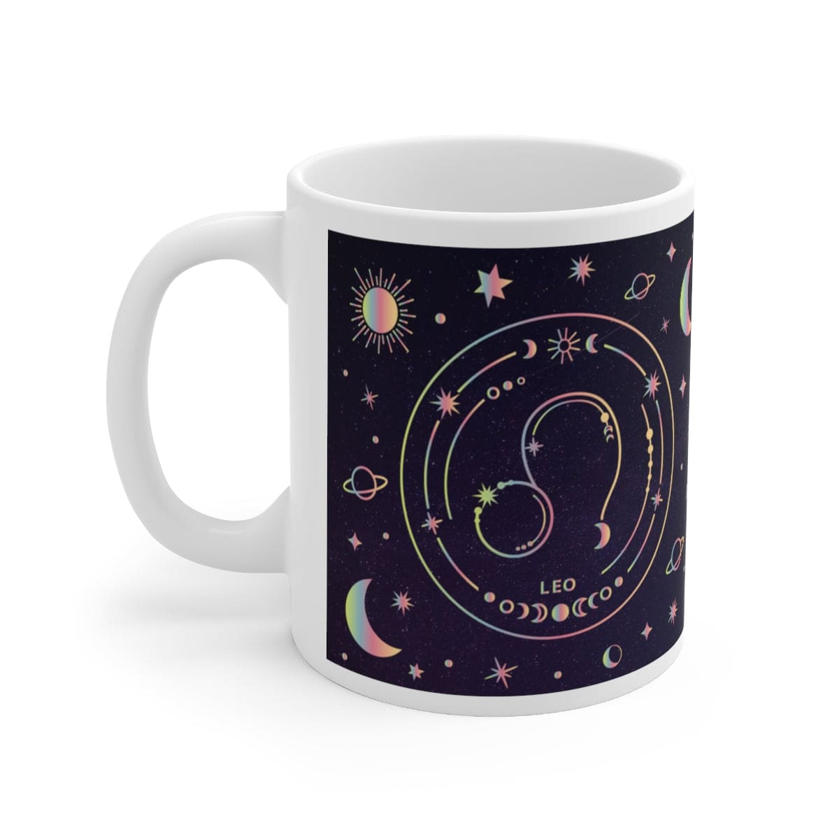 Leo Zodiac Mug, Zodiac Coffee Mug Leo Mug, Witchy Leo Mug, Leo Birthday Gift, Leo Zodiac Mug - Brand63