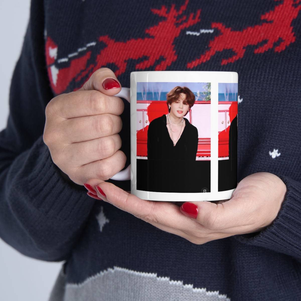 SALE Ceramic Mug - BTS JIMIN Mug, coffee, coffee lover, cup, wedding gift, Christmas Gift, Holiday Gift, Birthday gift, Tea Mug, Bangtan - Brand63