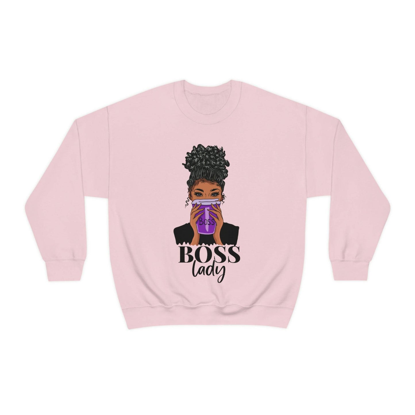 Bold and Empowering Boss Lady Sweatshirts for Black Women - Brand63