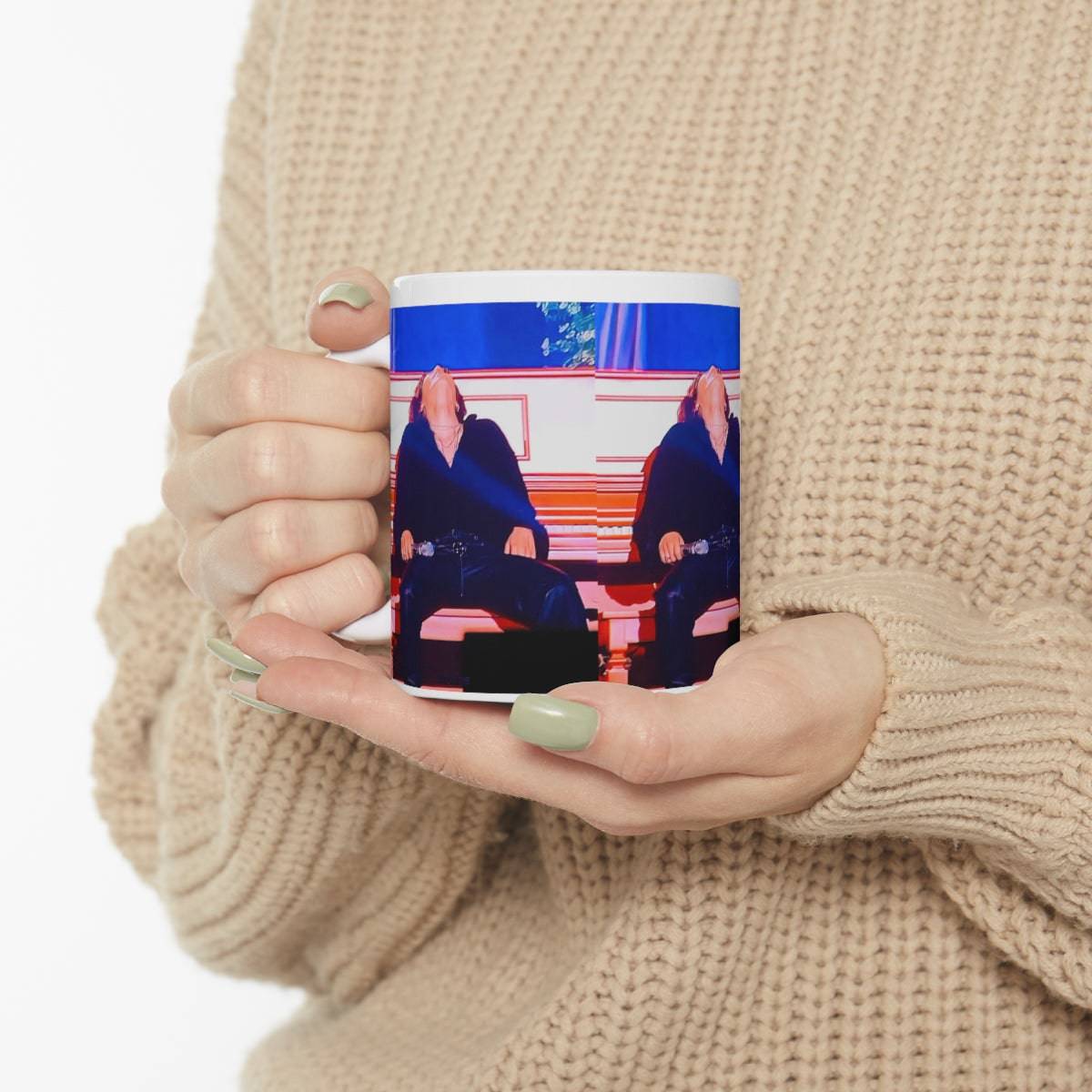 Sale Ceramic Mug - BTS JIMIN & CHAIRS Mug, coffee, coffee lover, wedding gift, Christmas Gift, Holiday Gift, Birthday gift, Bangtan, K-Pop - Brand63