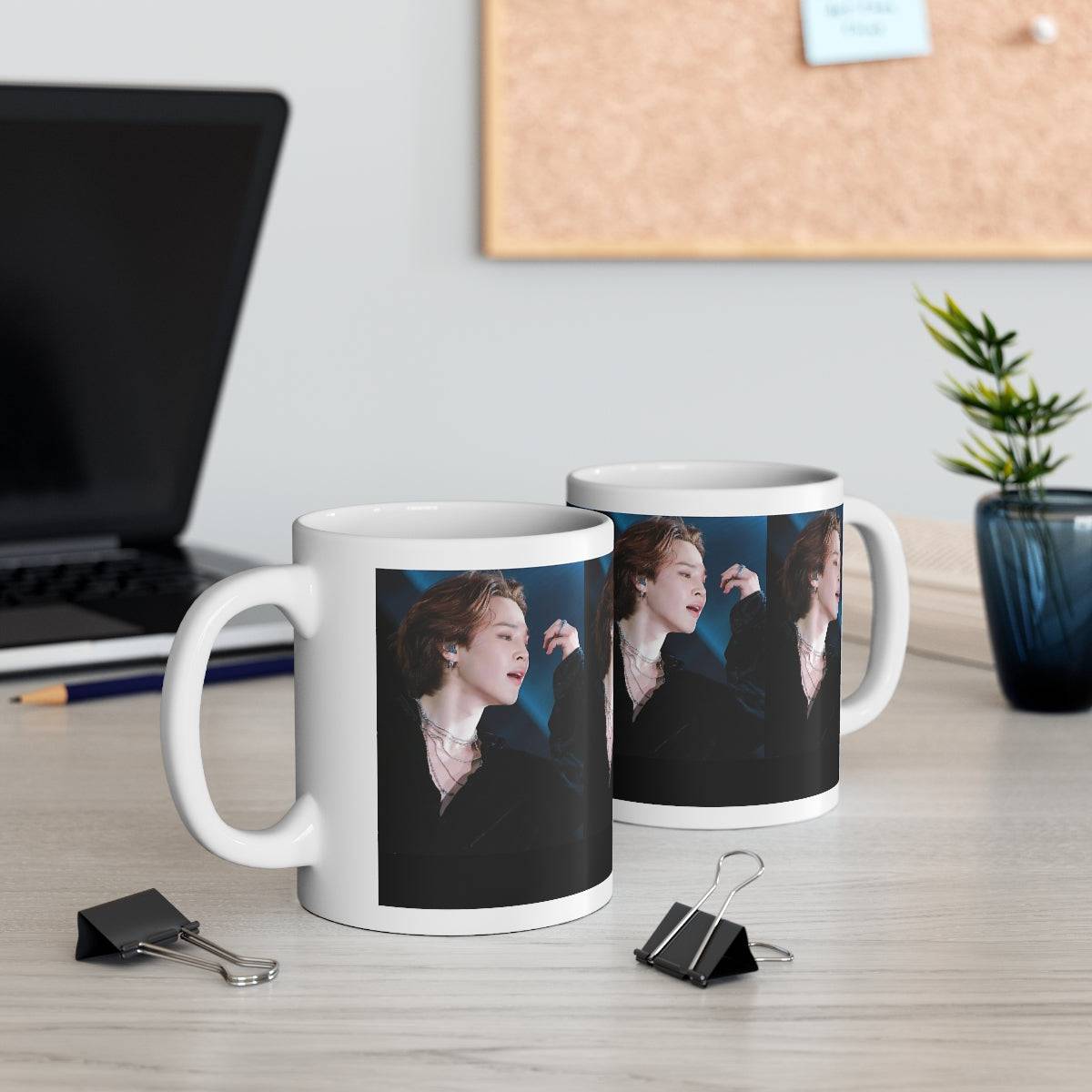 SALE Ceramic Mug - BTS JIMIN Mug, coffee, K-Pop, cup, wedding gift, Christmas Gift, Holiday Gift, Birthday gift, Tea Mug, Bangtan - Brand63