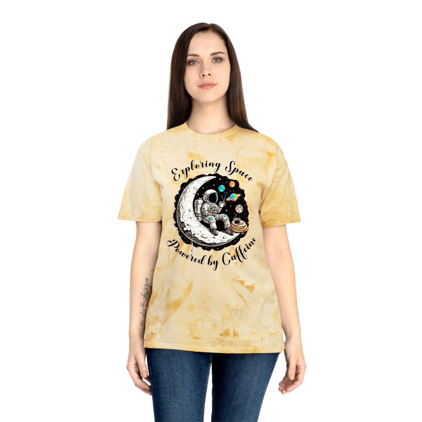 Caffeinated-Earth Color Blast T-Shirt | Comfort Colors - Brand63