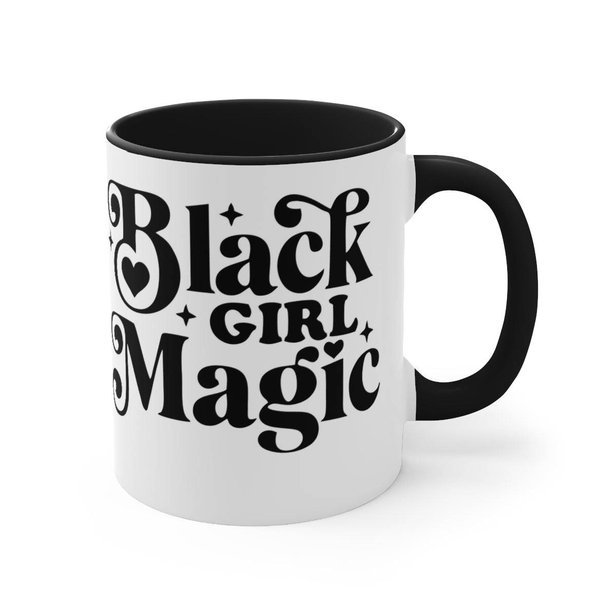 Black Girl Magic  Mug, coffee, coffee lover, drinking cup,  Gift, Birthday Gift, African American Girl - Brand63