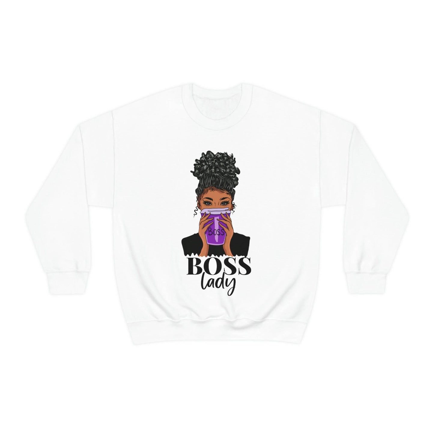 Bold and Empowering Boss Lady Sweatshirts for Black Women - Brand63