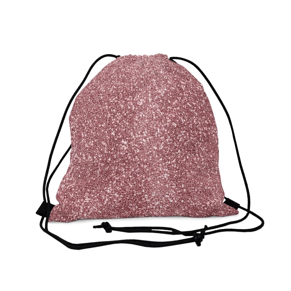 Pink Glitter Diamonds Drawstring Bag, Spacious Backpack, Soft Sturdy Drawstring Backpack, Fun Gift for Birthday Holidays or Back To School - Brand63