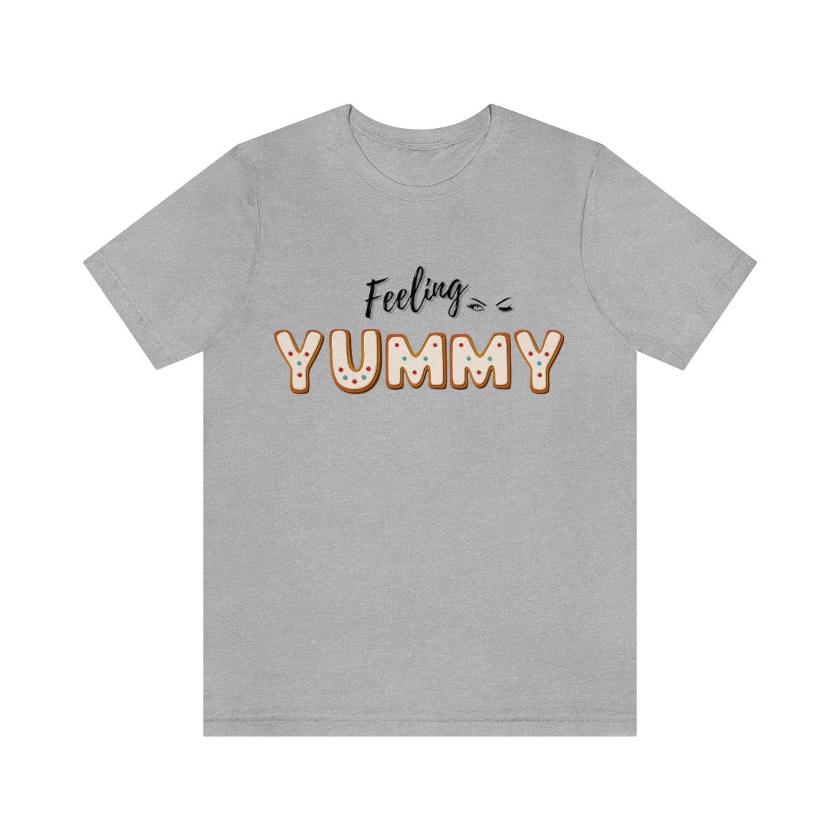 Feeling YUMMY Flirty TShirt, Gingerbread Cookie Tee, Great Gift Idea, Gift For Her, New Year Tee, Flirt With Me Shirt - Brand63