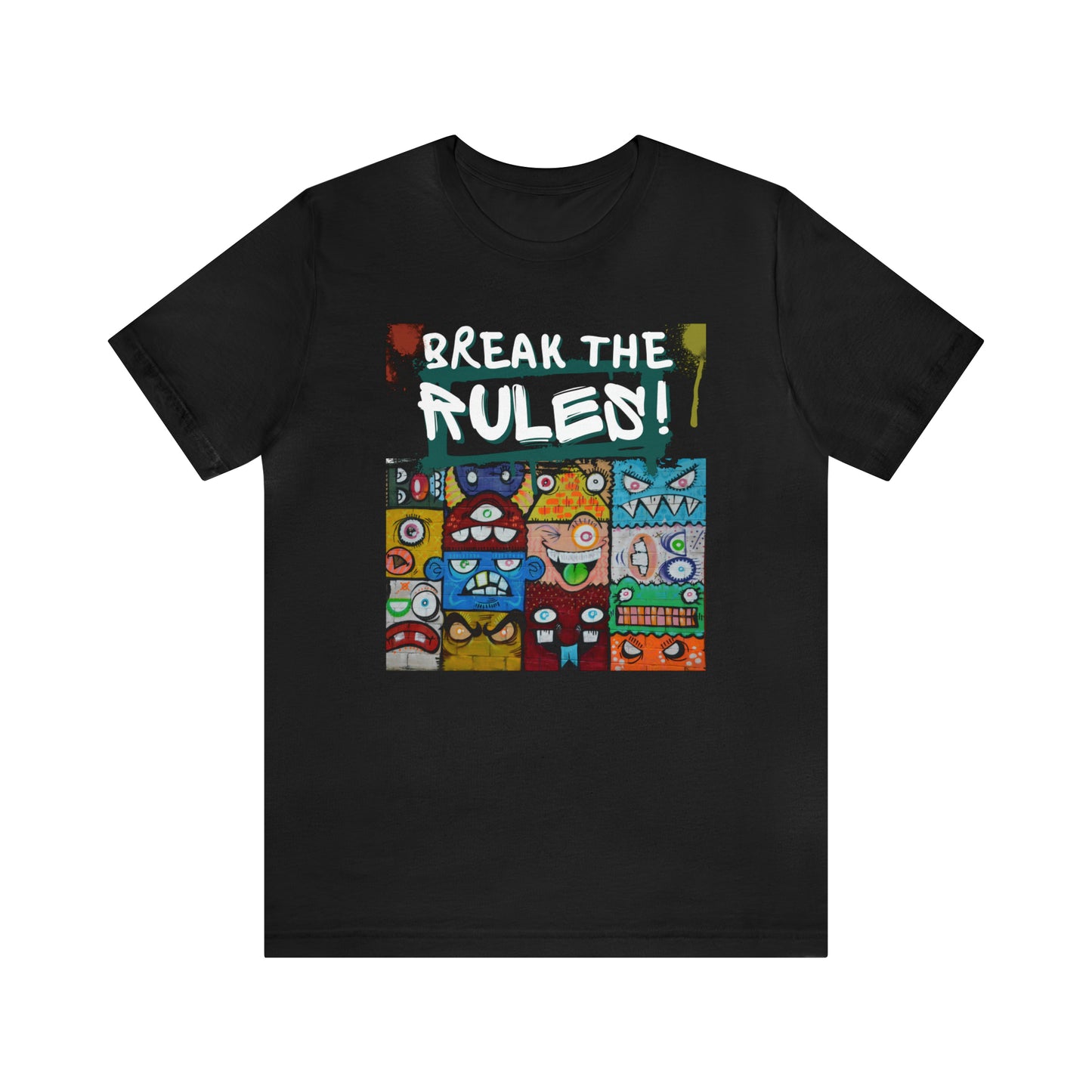 Break The Rules! -  Jersey T-Shirt - Brand63