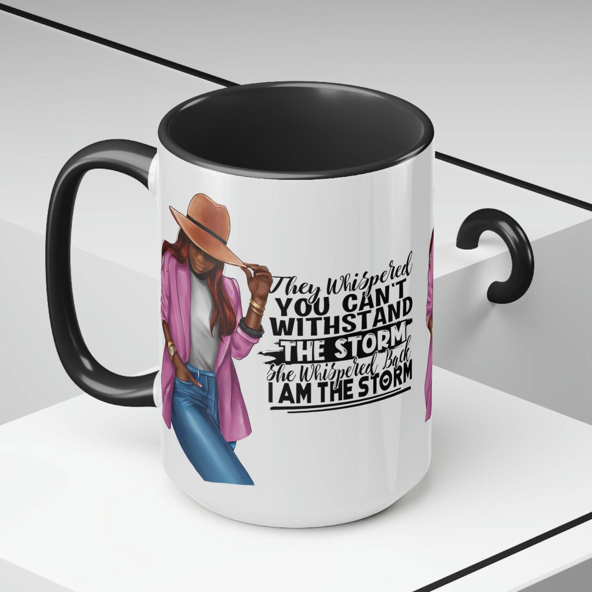 Celebrate Black History Month Mug , Black Pride and Daily Affirmations 15oz  Ceramic Coffee Mug  | Coffee Lovers | Tea Lover | Coffee Bar Decor - Brand63