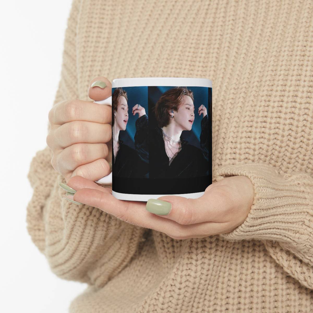 SALE Ceramic Mug - BTS JIMIN Mug, coffee, K-Pop, cup, wedding gift, Christmas Gift, Holiday Gift, Birthday gift, Tea Mug, Bangtan - Brand63