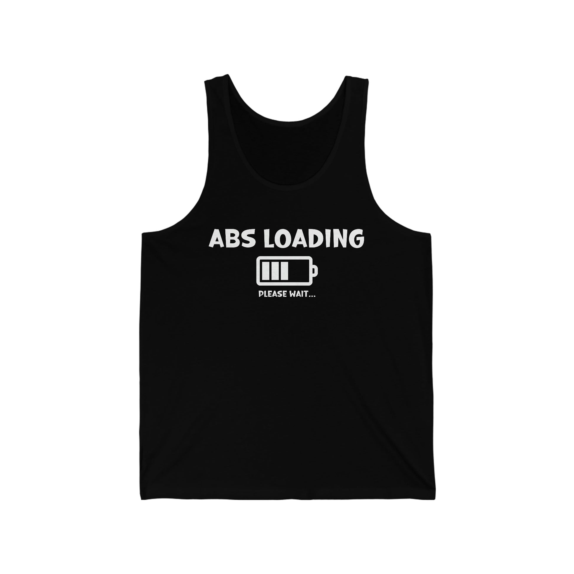 WORKOUT GEAR, "ABS LOADING"  GRAPHIC TANK TOP - Brand63