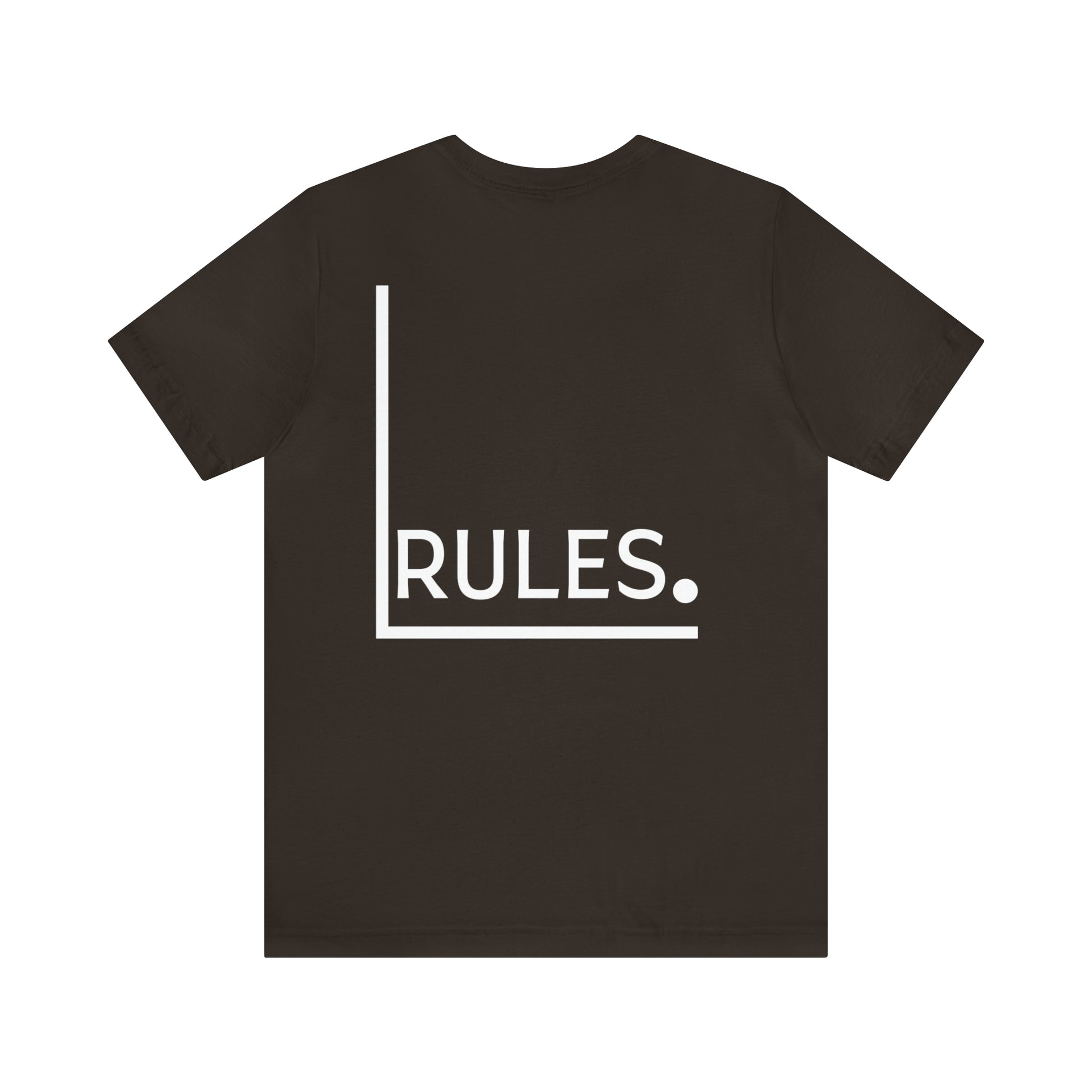 Break The Rules! -  Jersey T-Shirt - Brand63