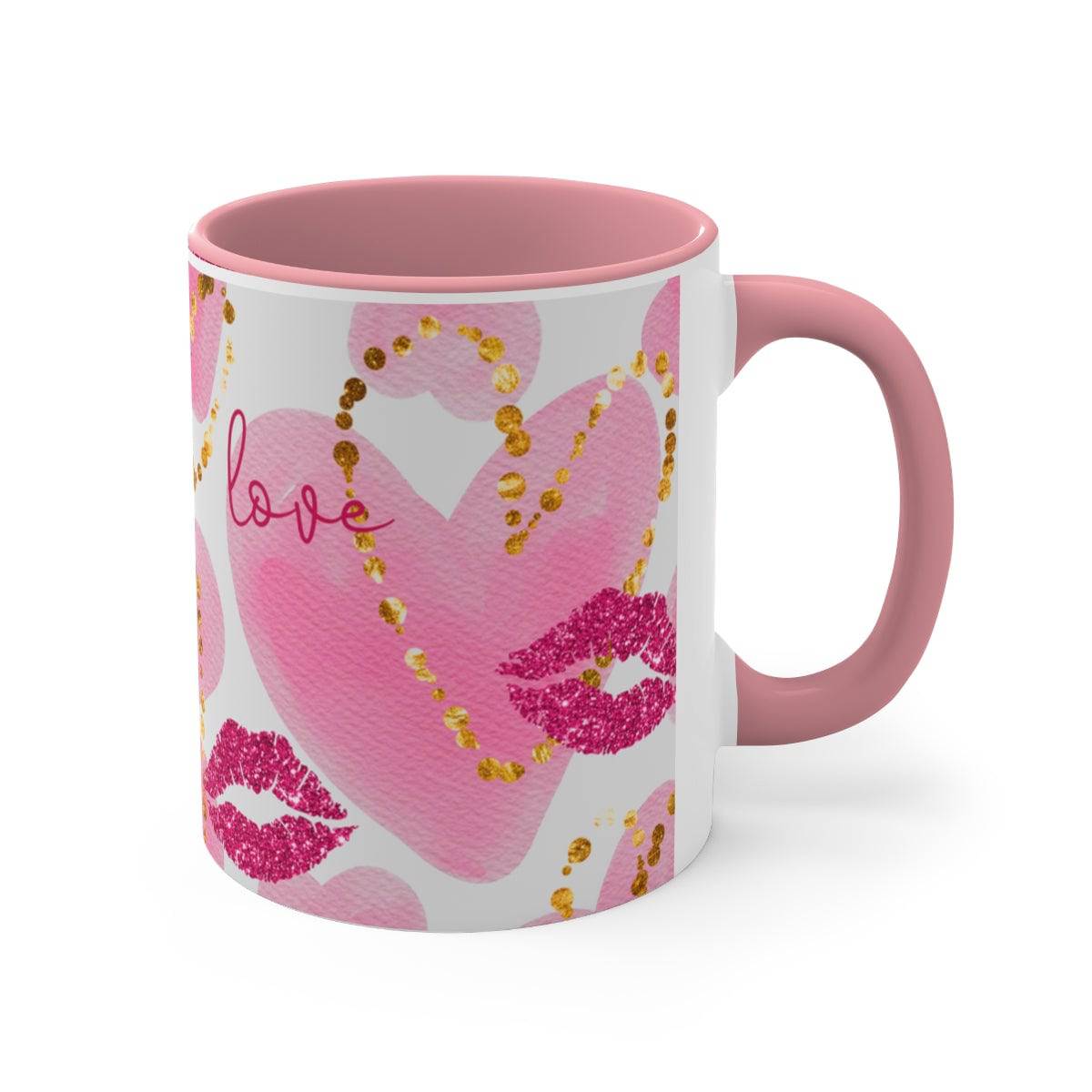 Valentine's Day Hearts Mug, coffee, coffee lover, drinking cup,  Gift, Birthday Gift - Brand63