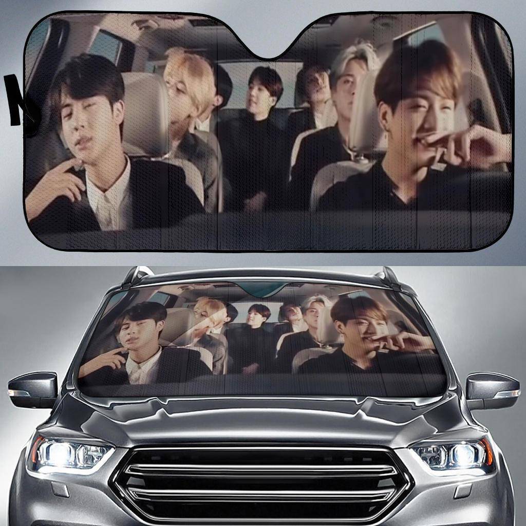 BTS Car Sun Shade, Driver JungKook - Brand63