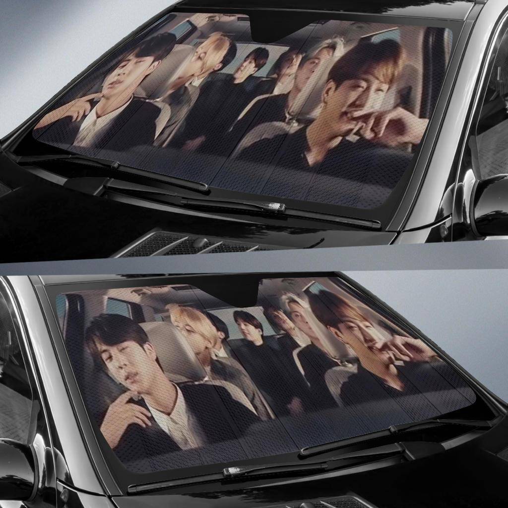 BTS Car Sun Shade, Driver JungKook - Brand63