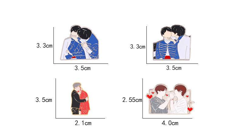 BTS Jungkook & V Collection Brooch - Brand63