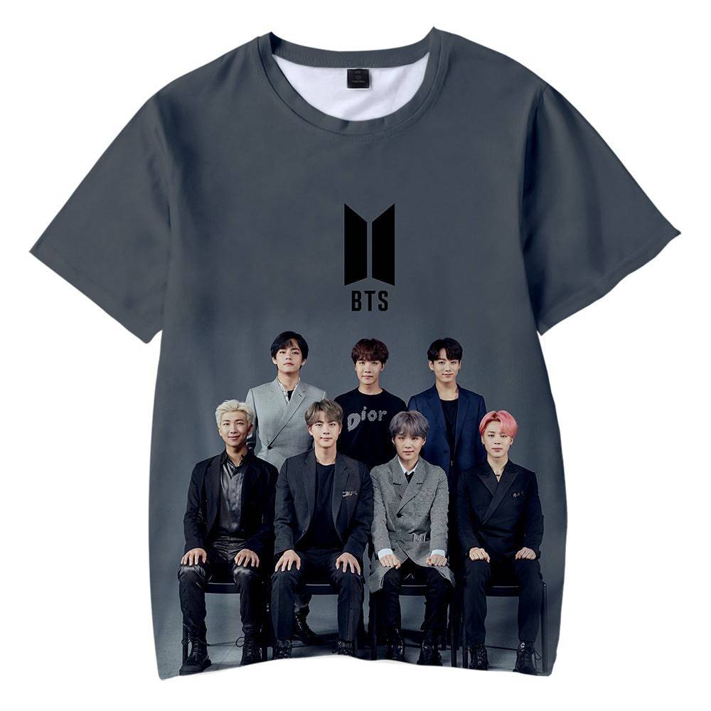 BTS All Over Realistic 3D Photo T-Shirt - Brand63