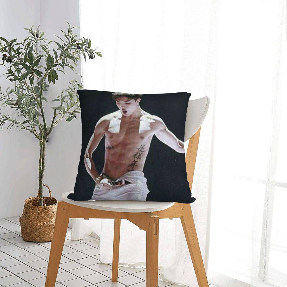 BTS Jimin Accent Pillow (Double-Sided Design) - Brand63