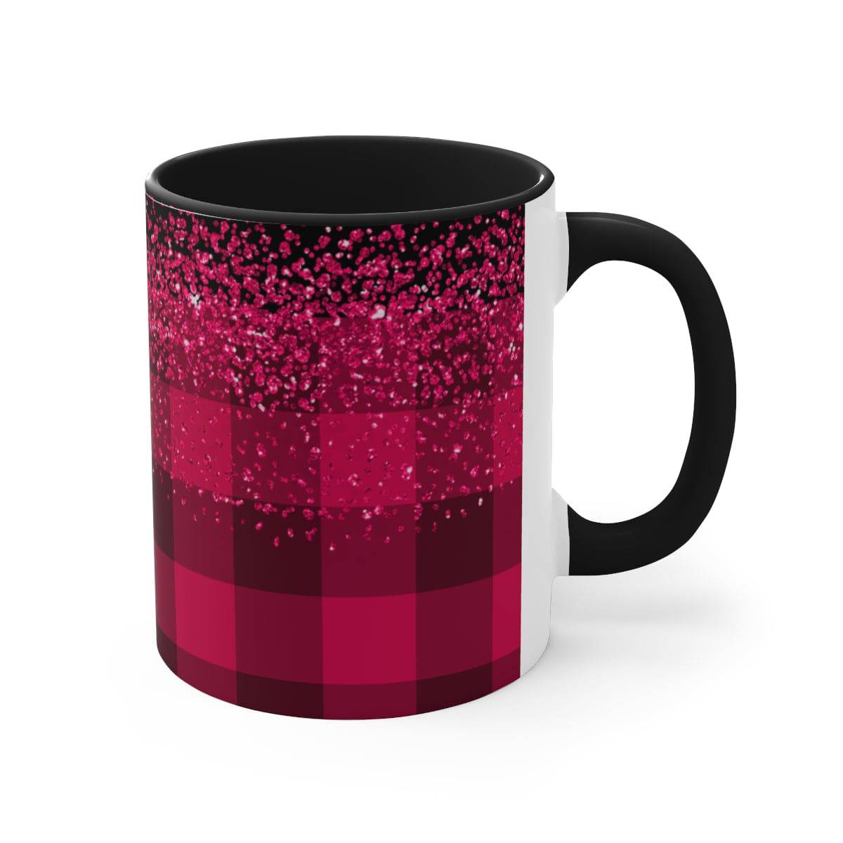 Valentine's Day Mug Plaid, coffee, coffee lover, drinking cup,  Gift, Birthday Gift - Brand63