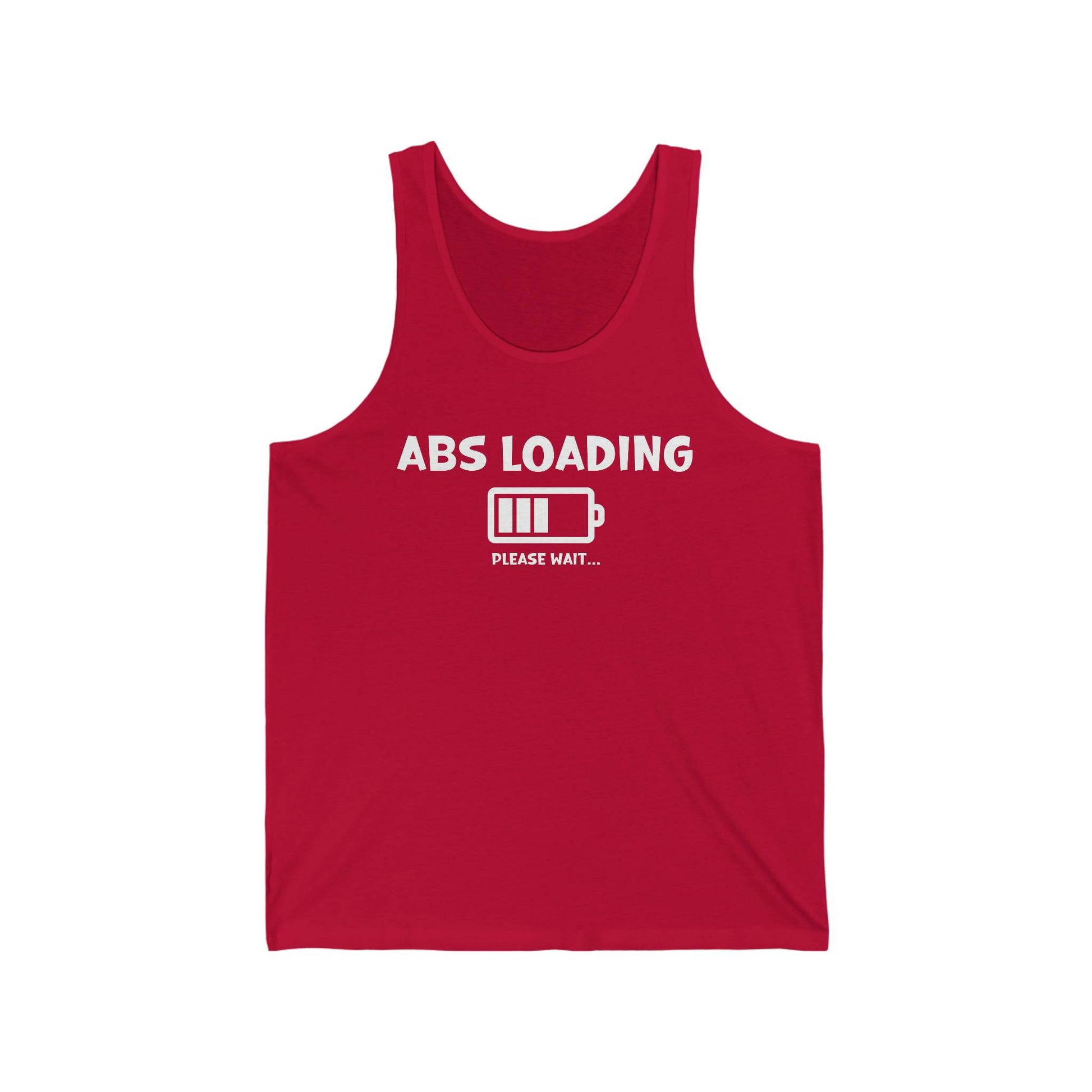 WORKOUT GEAR, "ABS LOADING"  GRAPHIC TANK TOP - Brand63