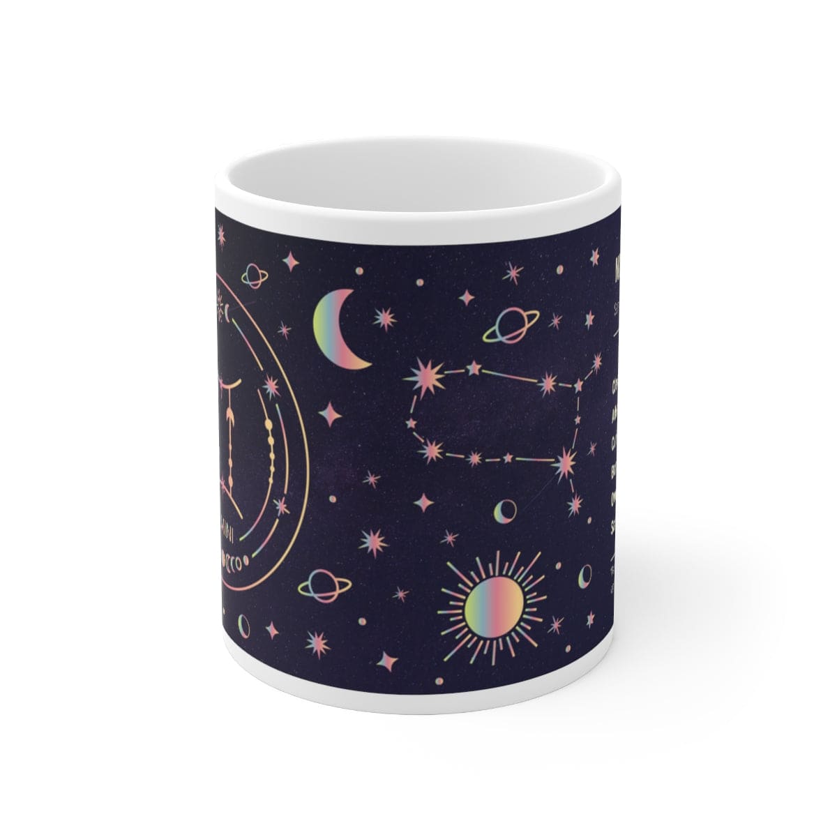 Gemini Zodiac Mug, Zodiac Coffee Mug Gemini Mug, Witchy Gemini Mug, Gemini Birthday Gift, Gemini Zodiac Mug - Brand63