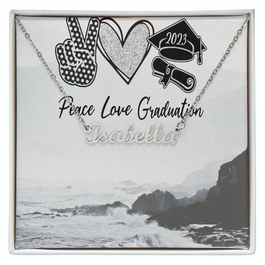 Personalized Name Necklace w/ Custom Photo Message Card | Fearless Name Jewelry - Brand63