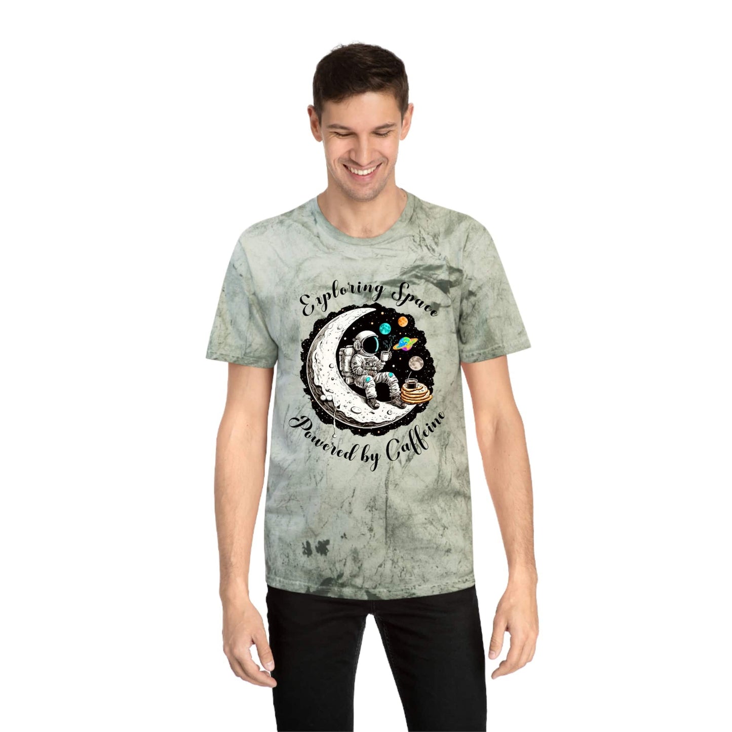 Caffeinated-Earth Color Blast T-Shirt | Comfort Colors - Brand63