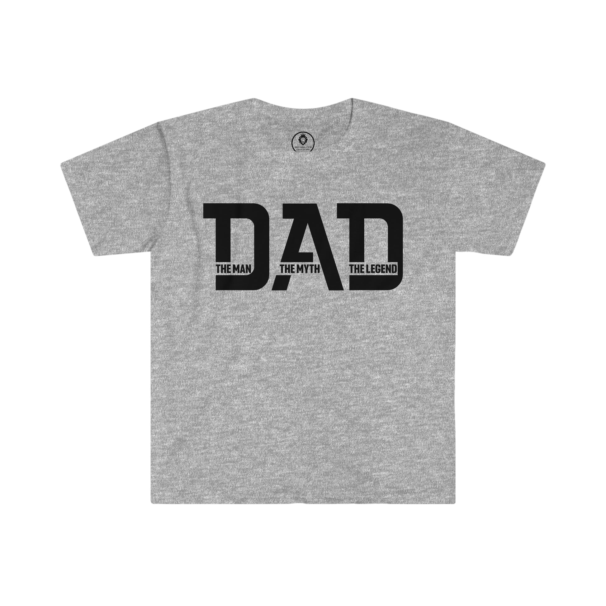 Father's Day T-Shirt | DAD, The Man The Myth The Legend |  Soft-Style 100% Cotton Shirt, Brand63.com, Father's Day Sale, Father's Day Gift, Gifts For Dads