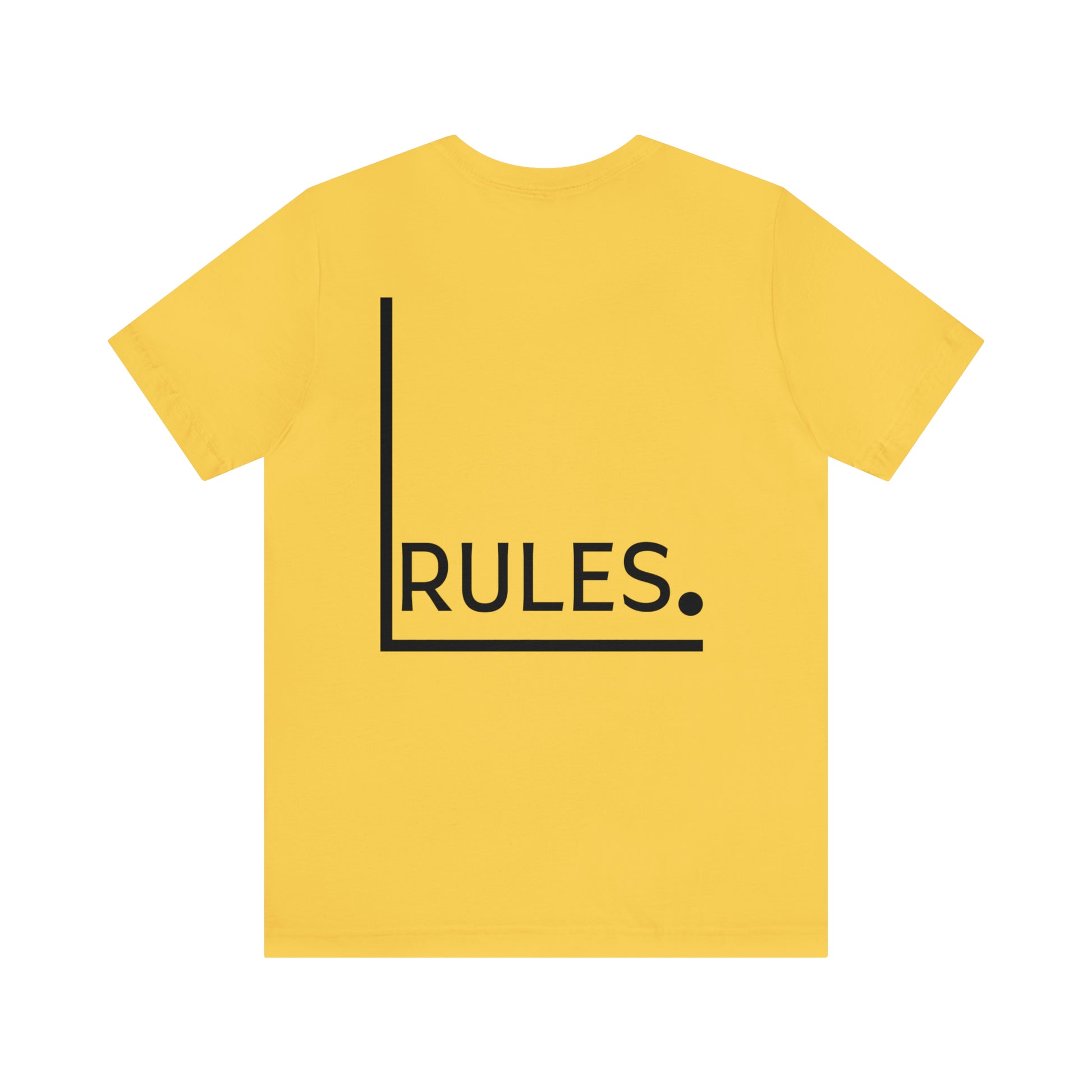 Break The Rules! -  Jersey T-Shirt - Brand63