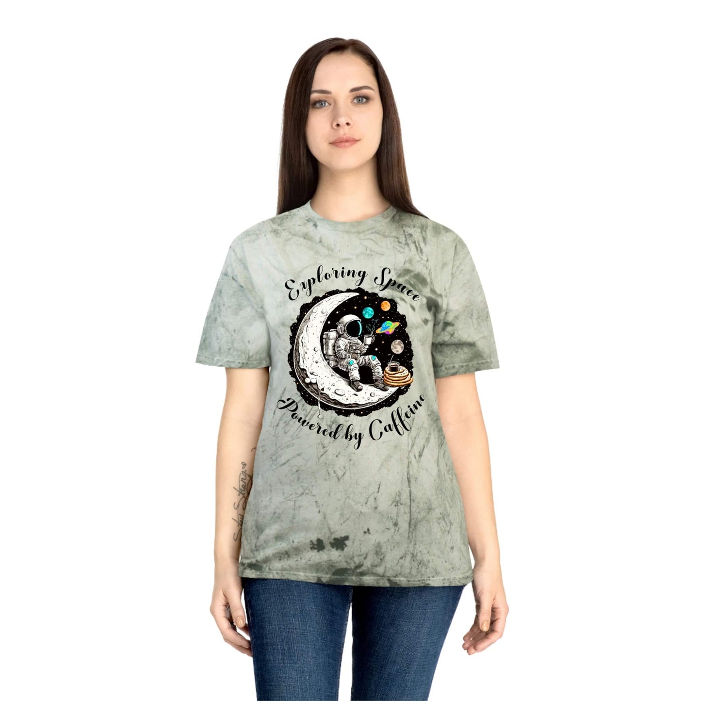 Caffeinated-Earth Color Blast T-Shirt | Comfort Colors - Brand63