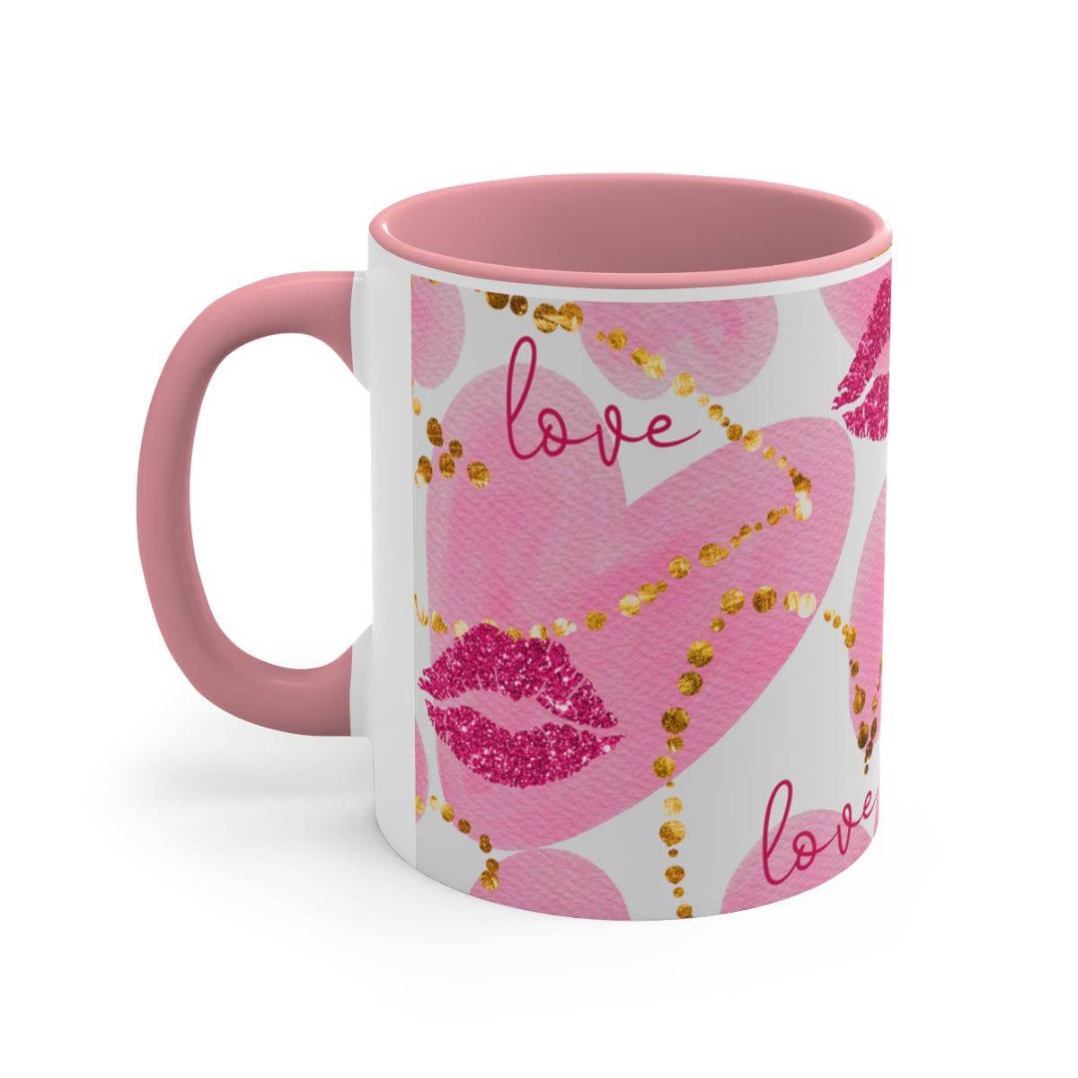 Valentine's Day Hearts Mug, coffee, coffee lover, drinking cup,  Gift, Birthday Gift - Brand63