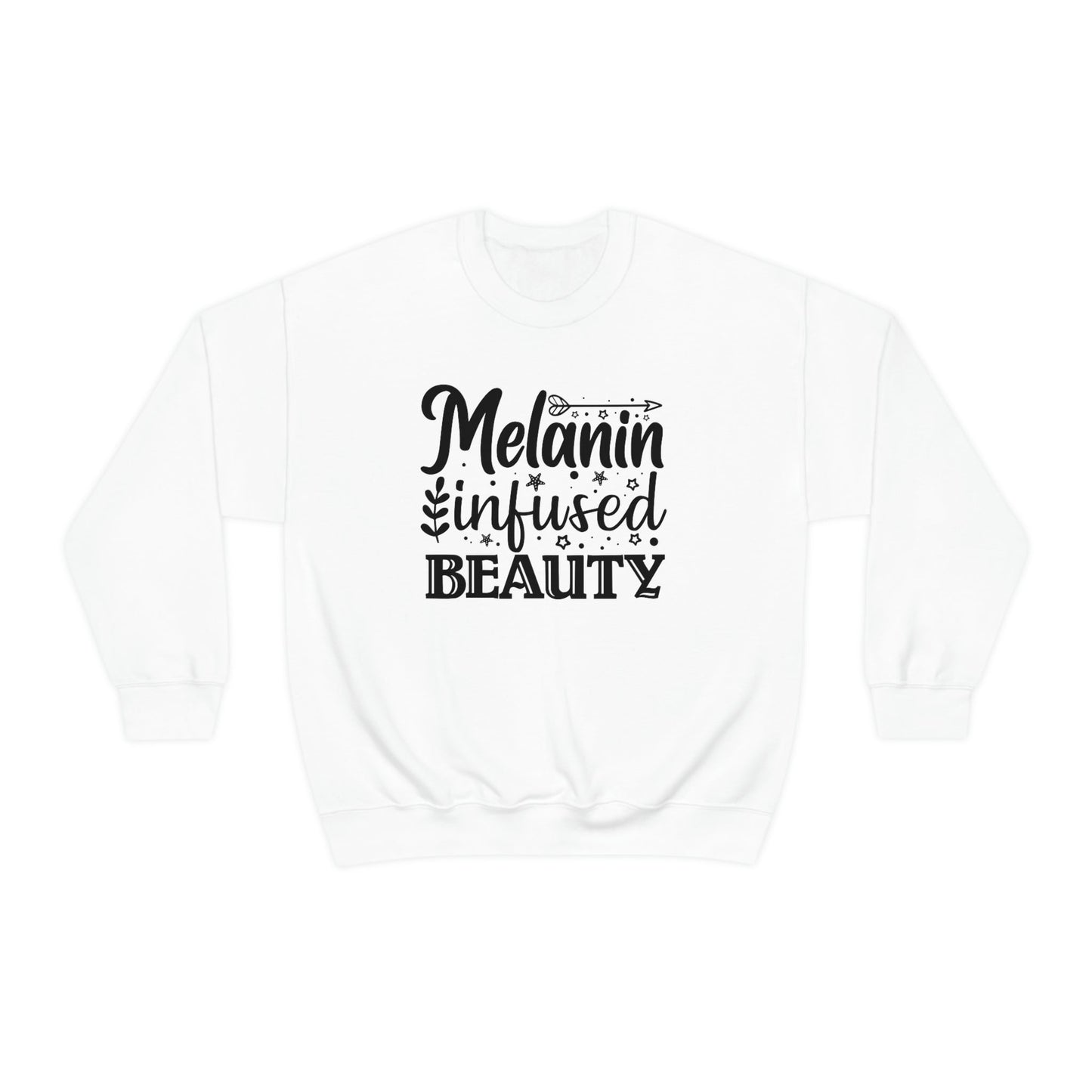 Melanin Infused Beauty Sweatshirt for Women - Spread Positivity and Radiate Confidence - Brand63