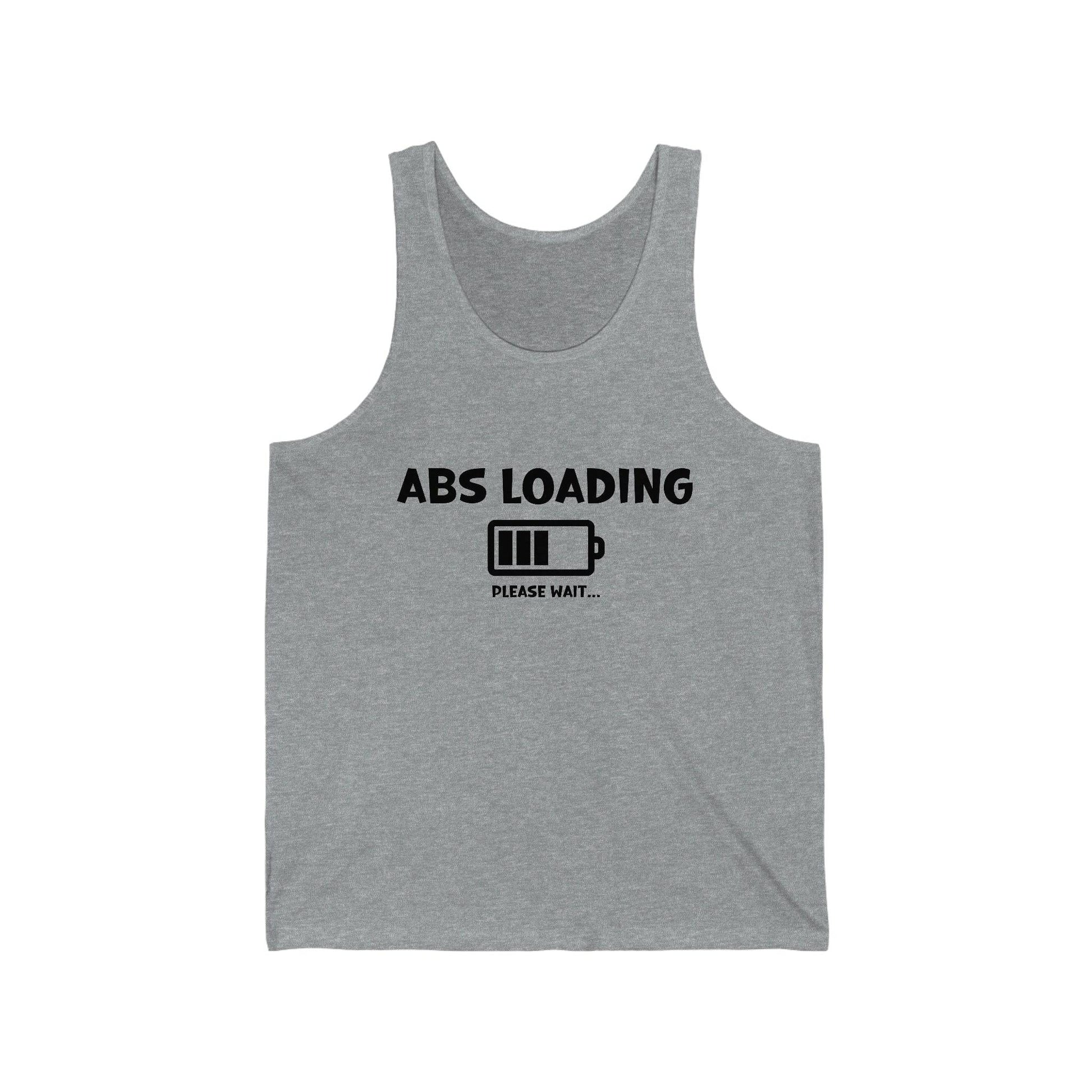 WORKOUT GEAR, "ABS LOADING"  GRAPHIC TANK TOP - Brand63